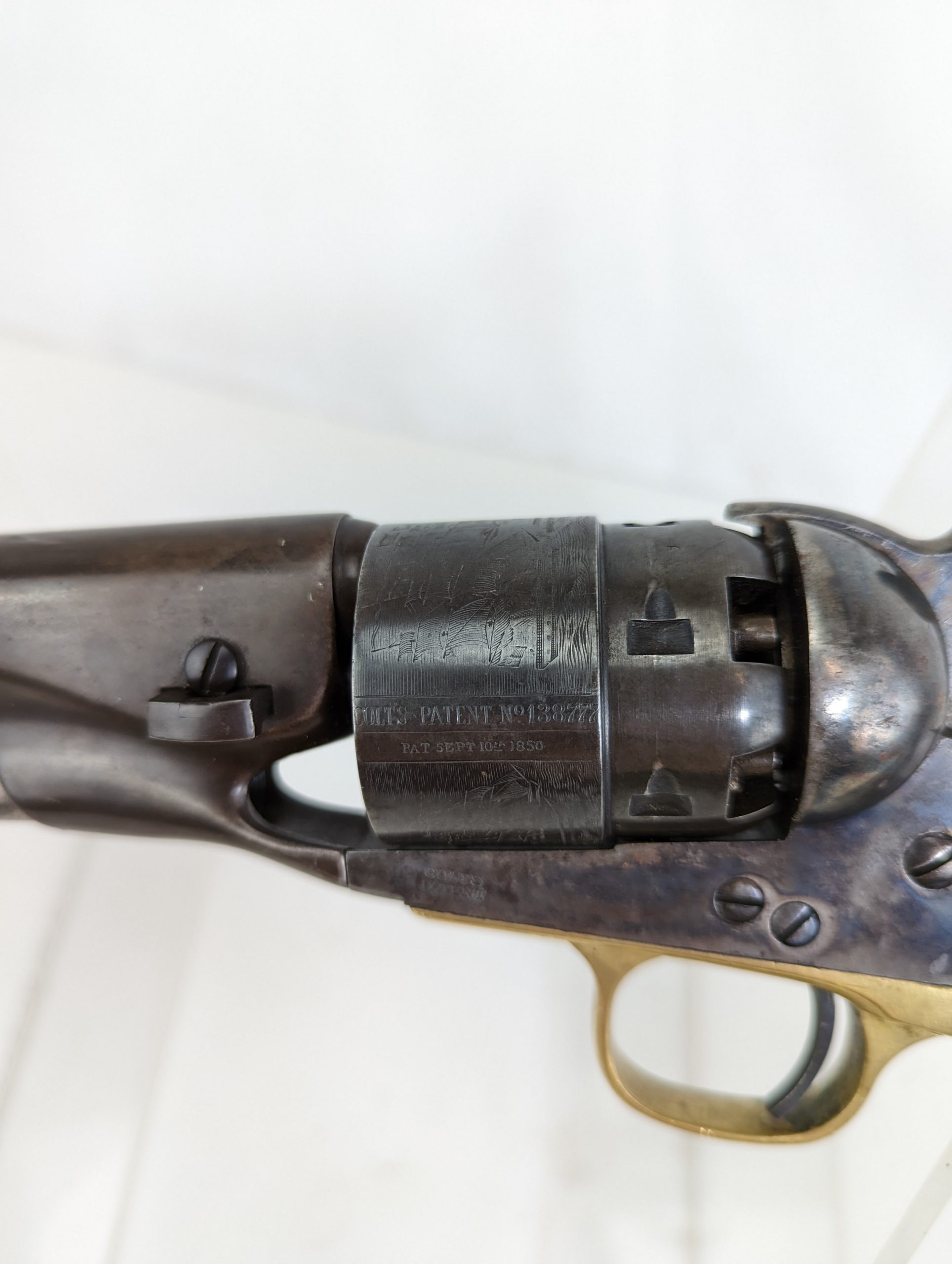 Model 1860 Colt Army Revolver .44 Cal, 8 Inch, Rifled Barrel - Image 3