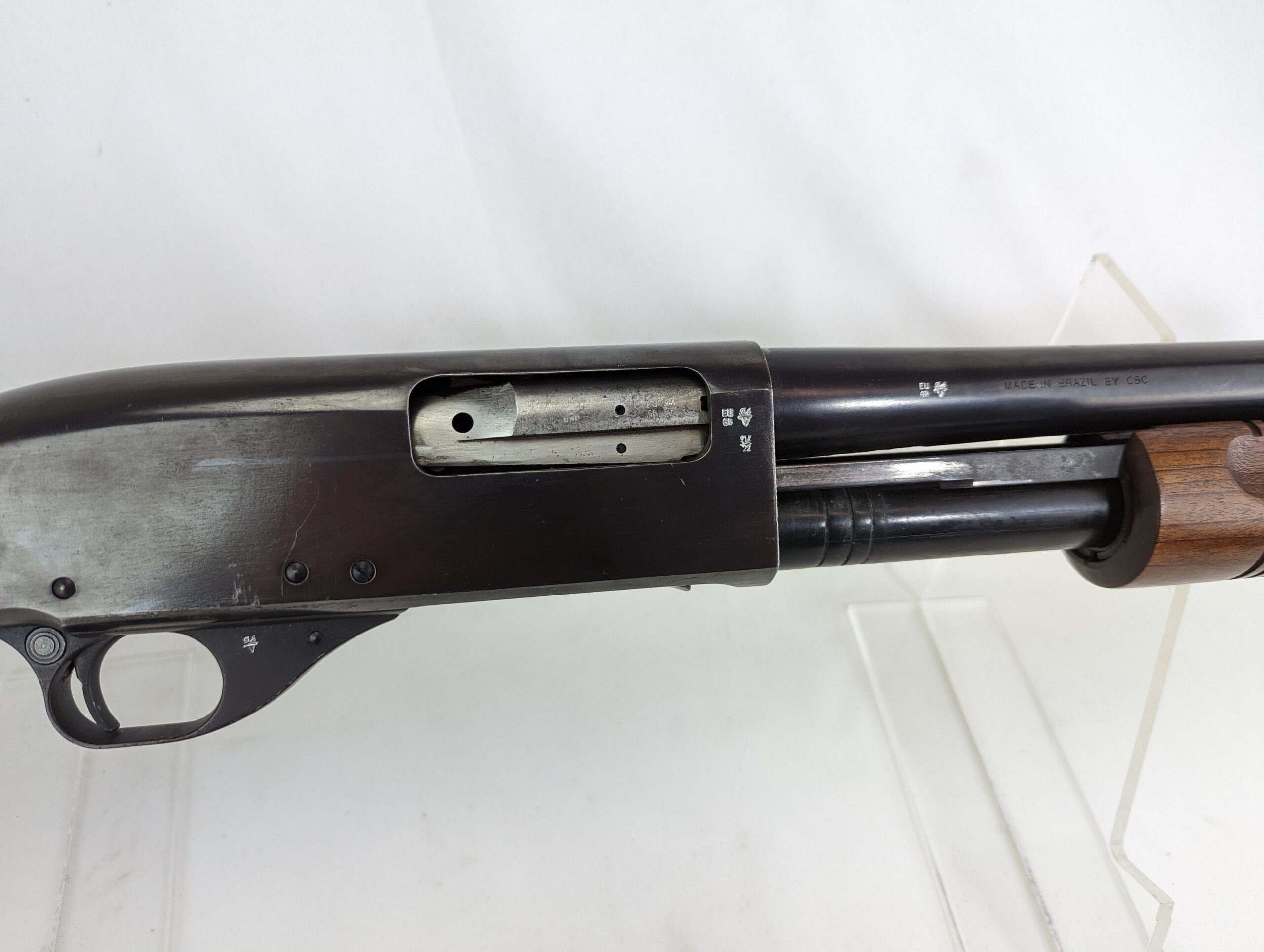 Deactivated Sawn Off Pump Action CBC 586 Shotgun - Image 3