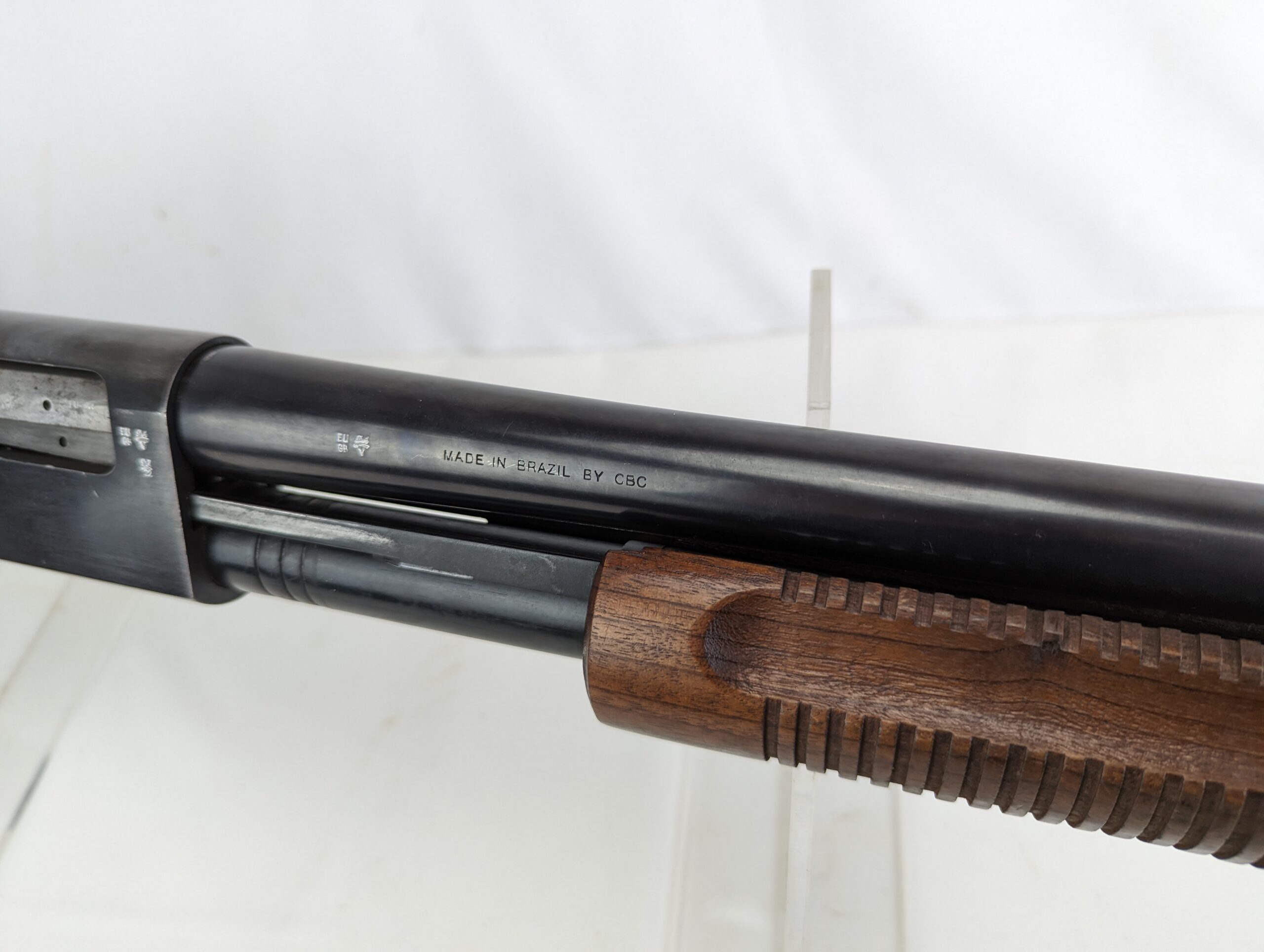 Deactivated Sawn Off Pump Action CBC 586 Shotgun - Image 4