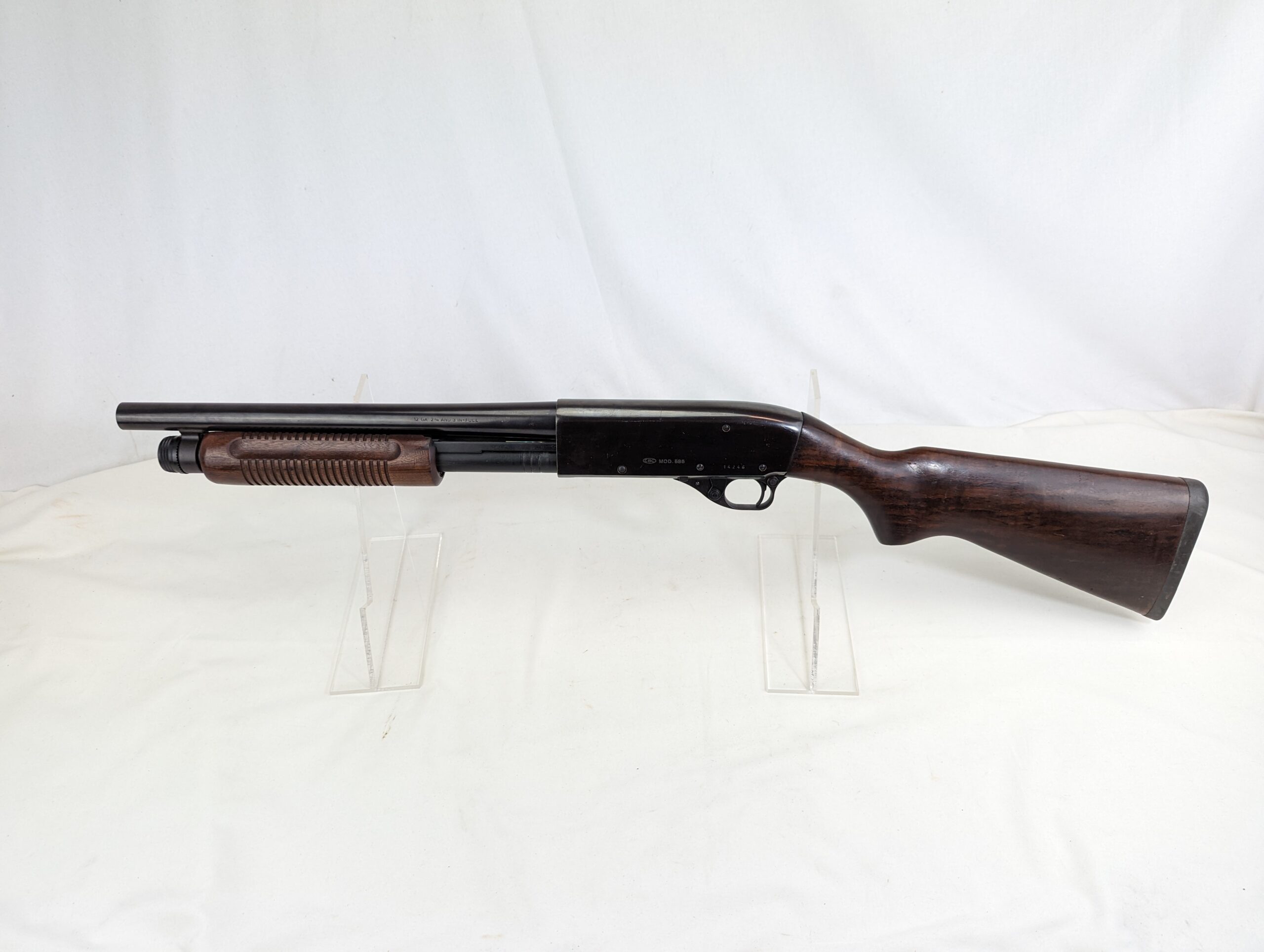 Deactivated Sawn Off Pump Action CBC 586 Shotgun