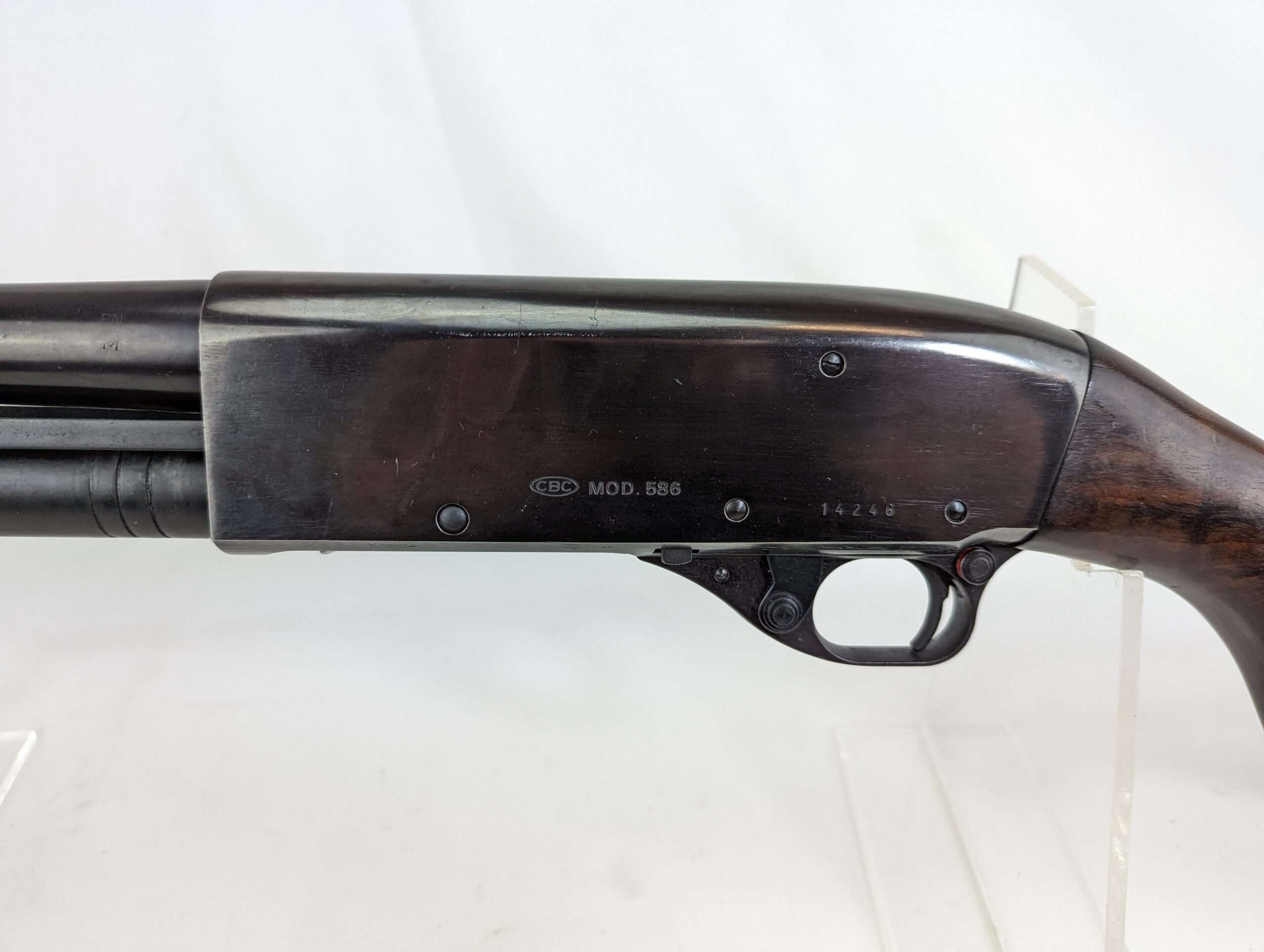 Deactivated Sawn Off Pump Action CBC 586 Shotgun - Image 7
