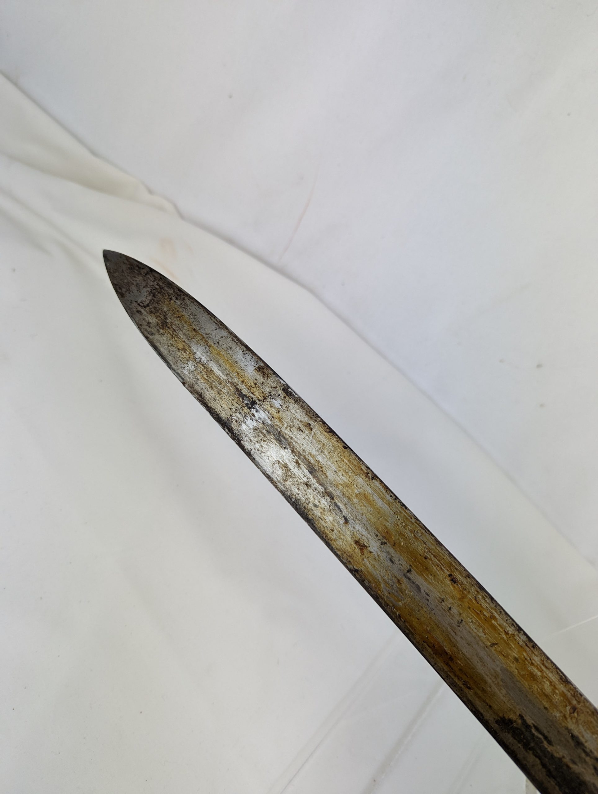 British Royal Navy 1845 Pattern Cutlass and Scabbard - Image 7