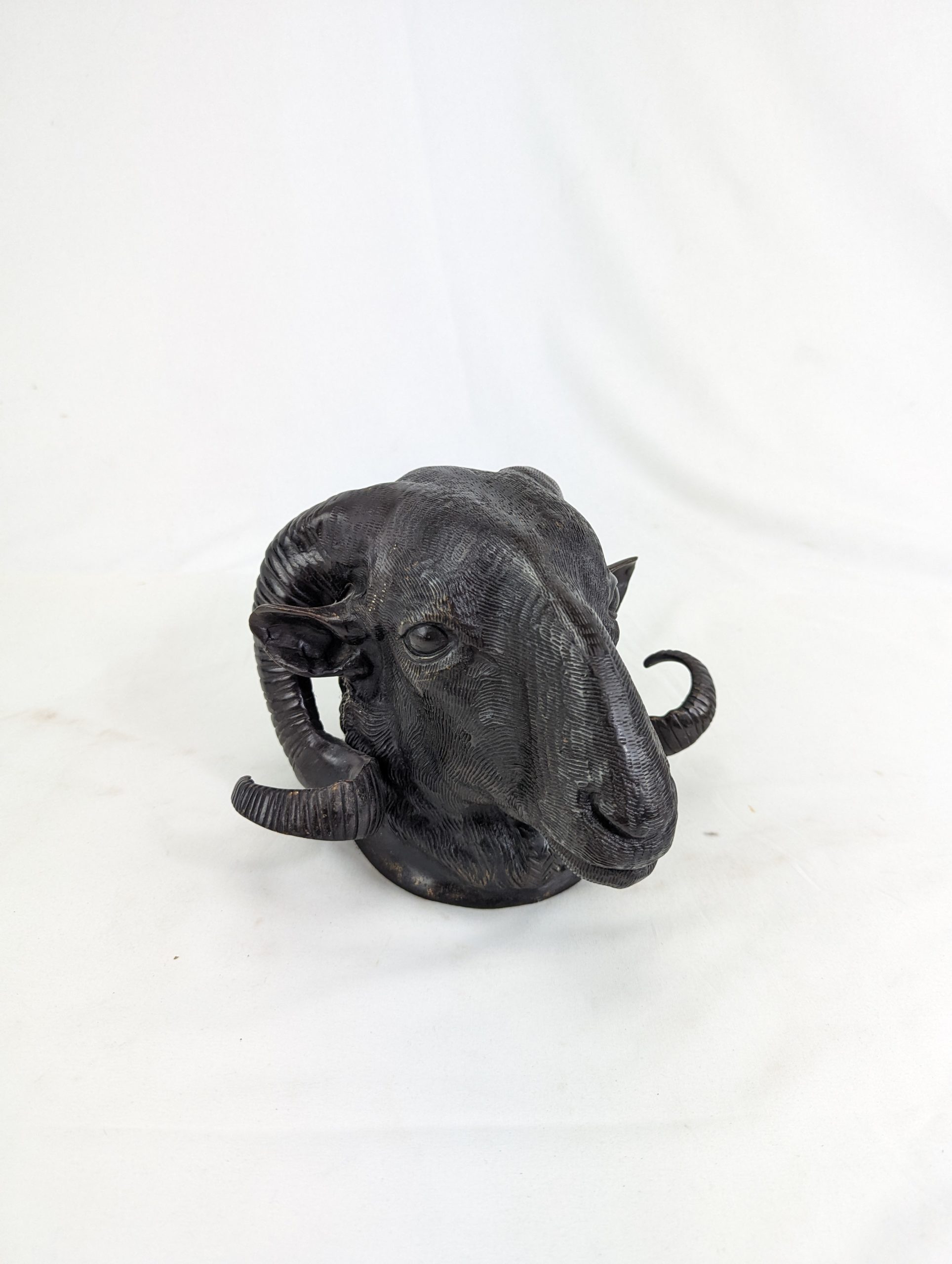 Heavy Bronze Ram’s Head #2