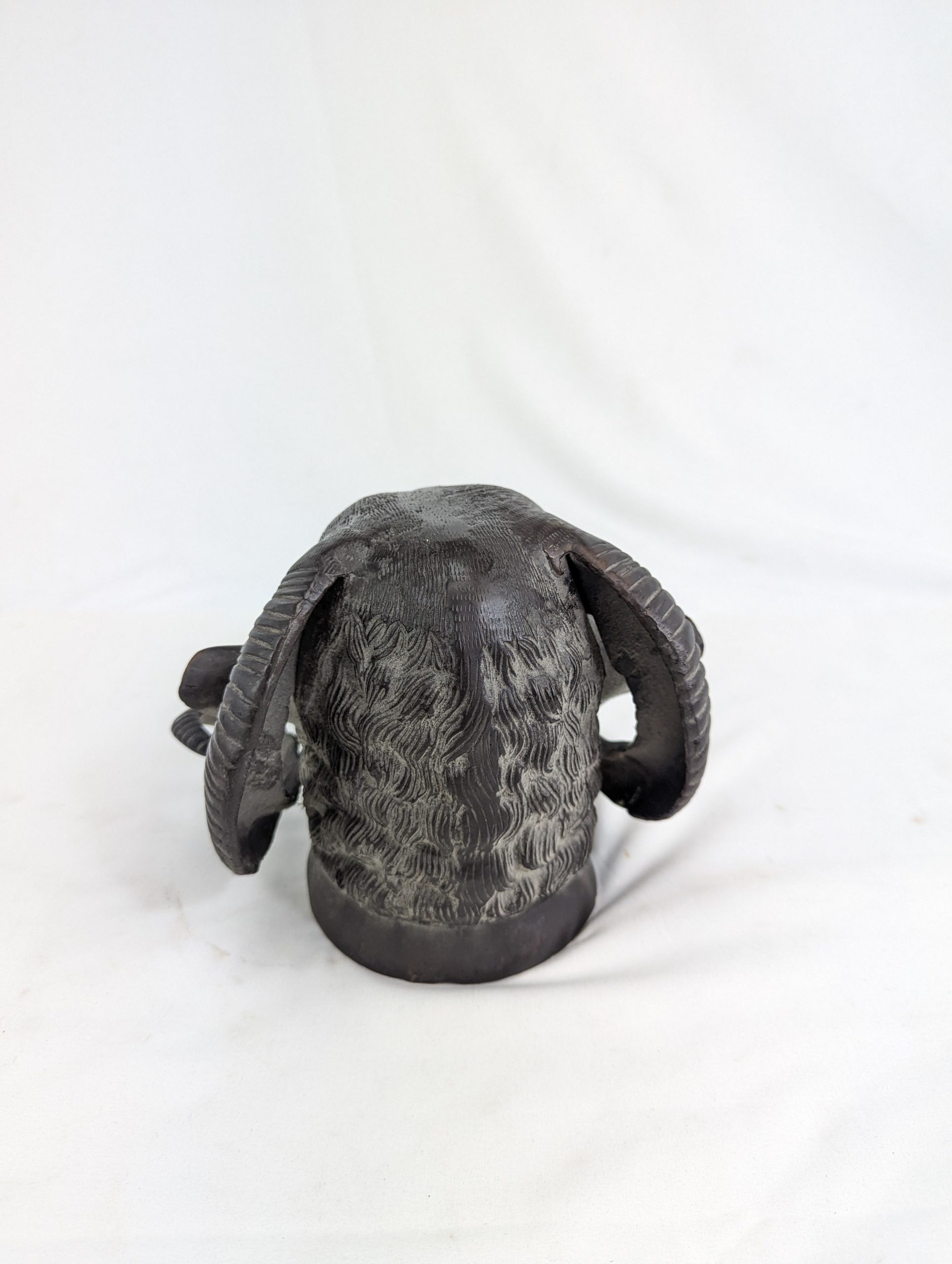 Heavy Bronze Ram’s Head #2 - Image 3