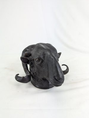 Heavy Bronze Ram’s Head #1