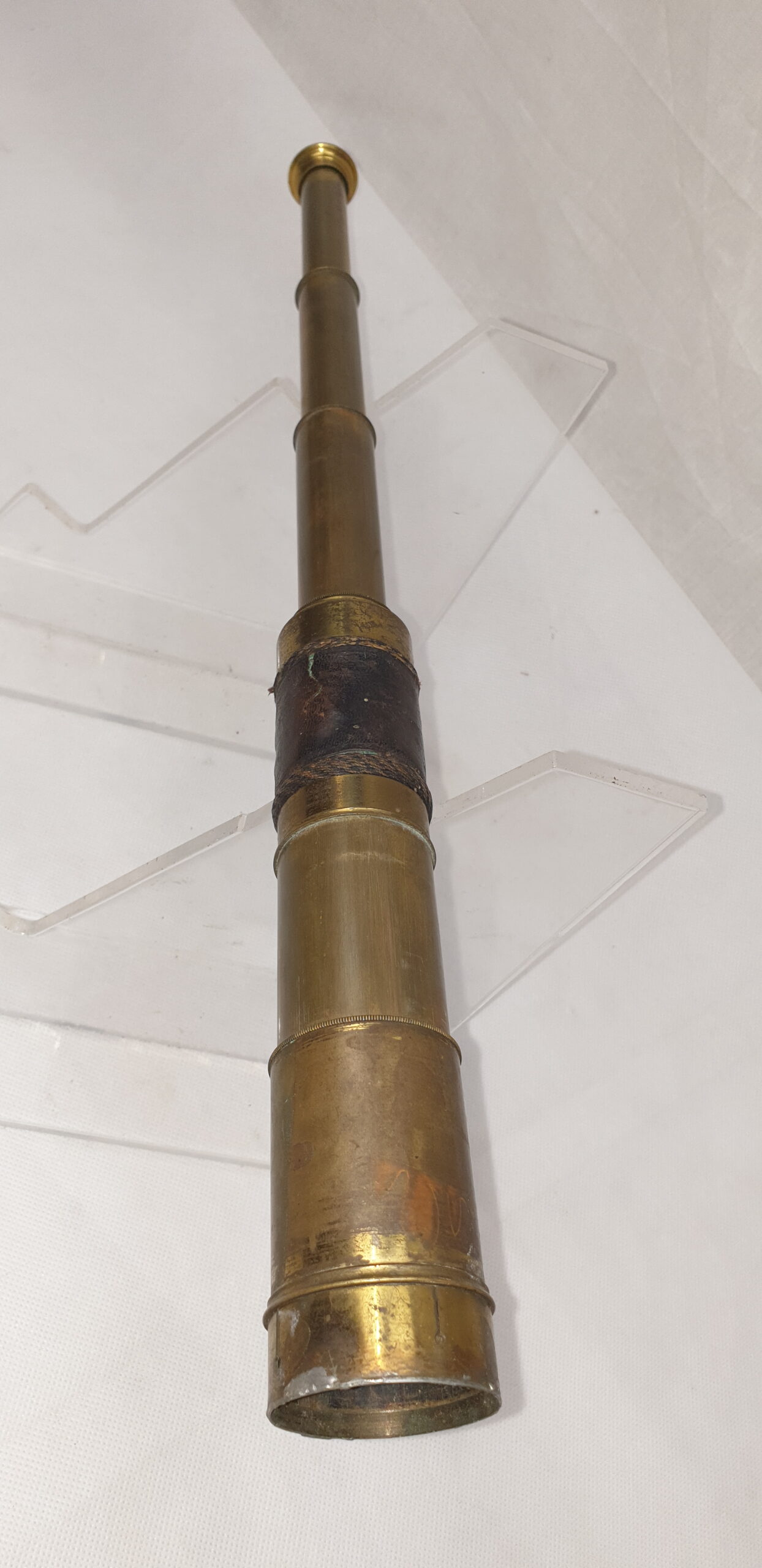 Victorian 3 Draw Brass Pocket Telescope - Image 6