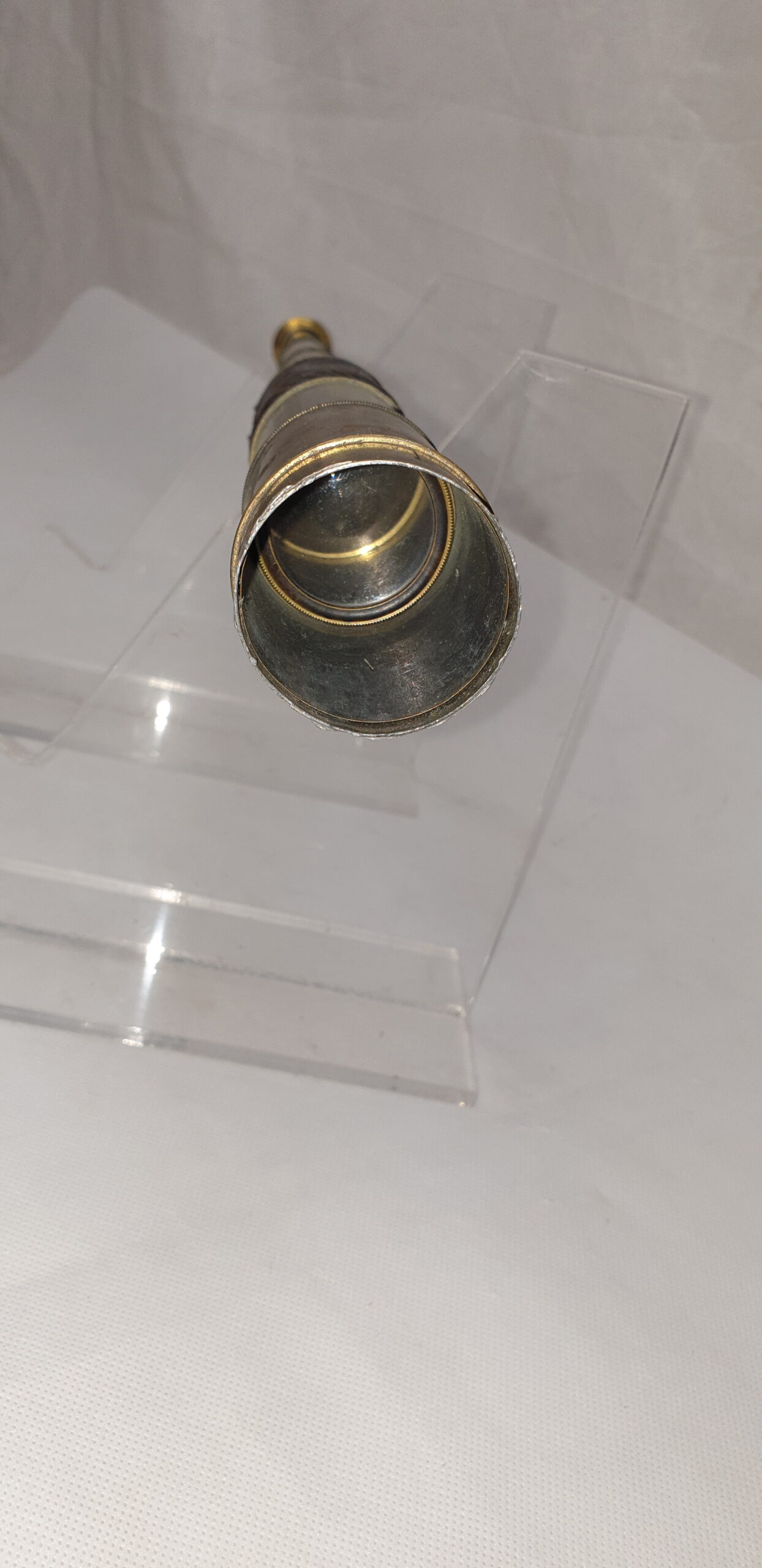 Victorian 3 Draw Brass Pocket Telescope - Image 5