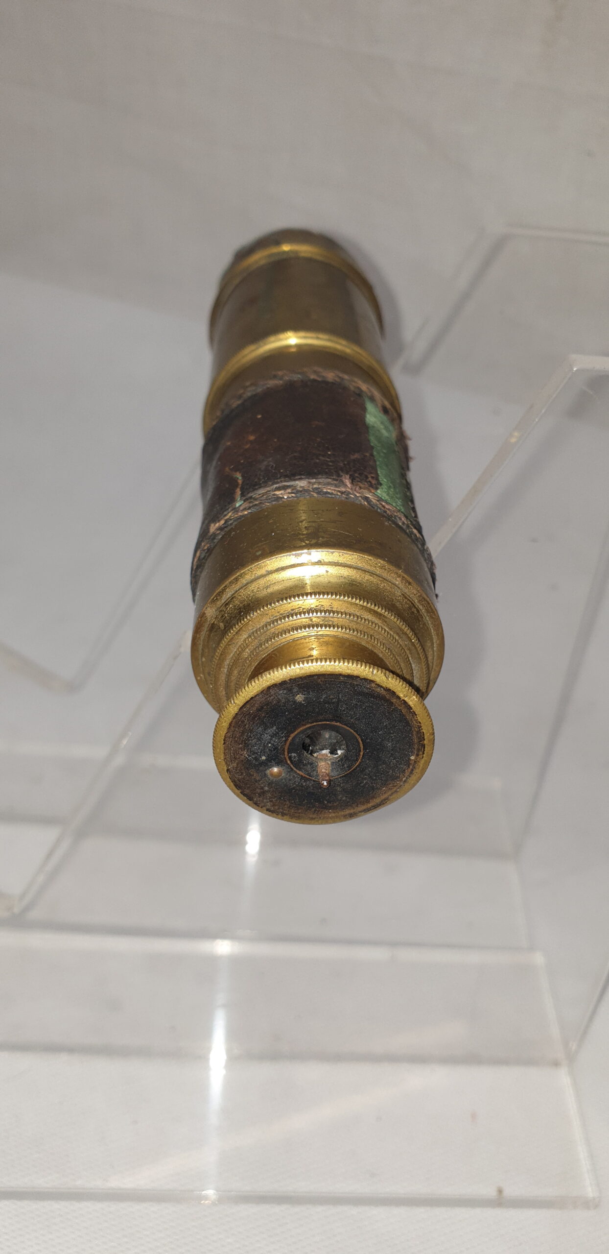 Victorian 3 Draw Brass Pocket Telescope - Image 3
