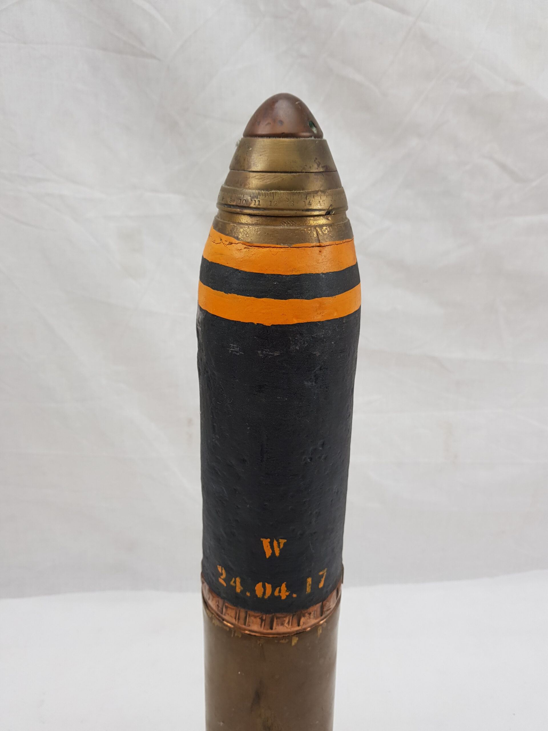 WW1 18 Pounder Complete Inert Shell #3 - Image 5