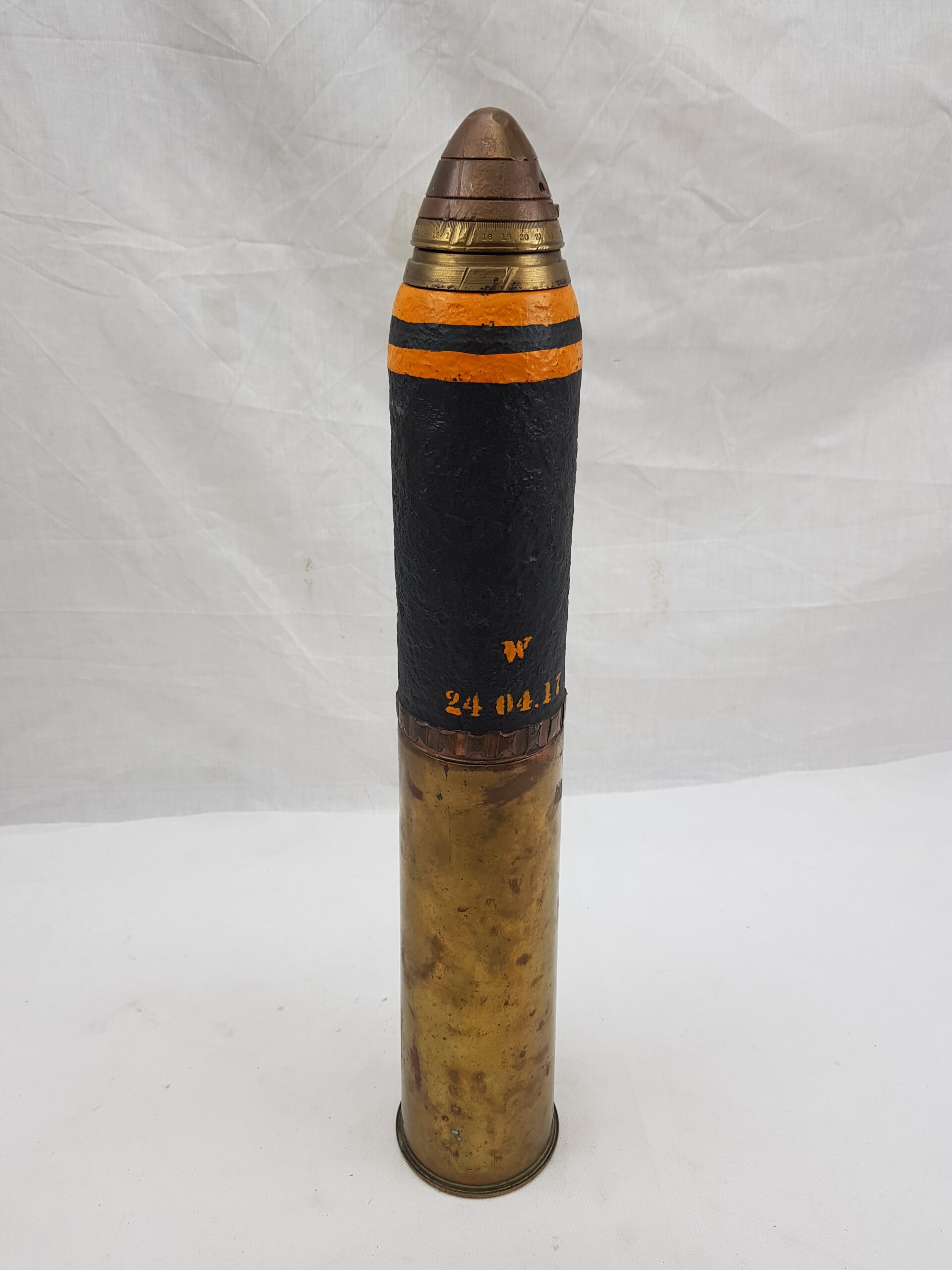 WW1 18 Pounder Complete Inert Shell #4 - Image 3