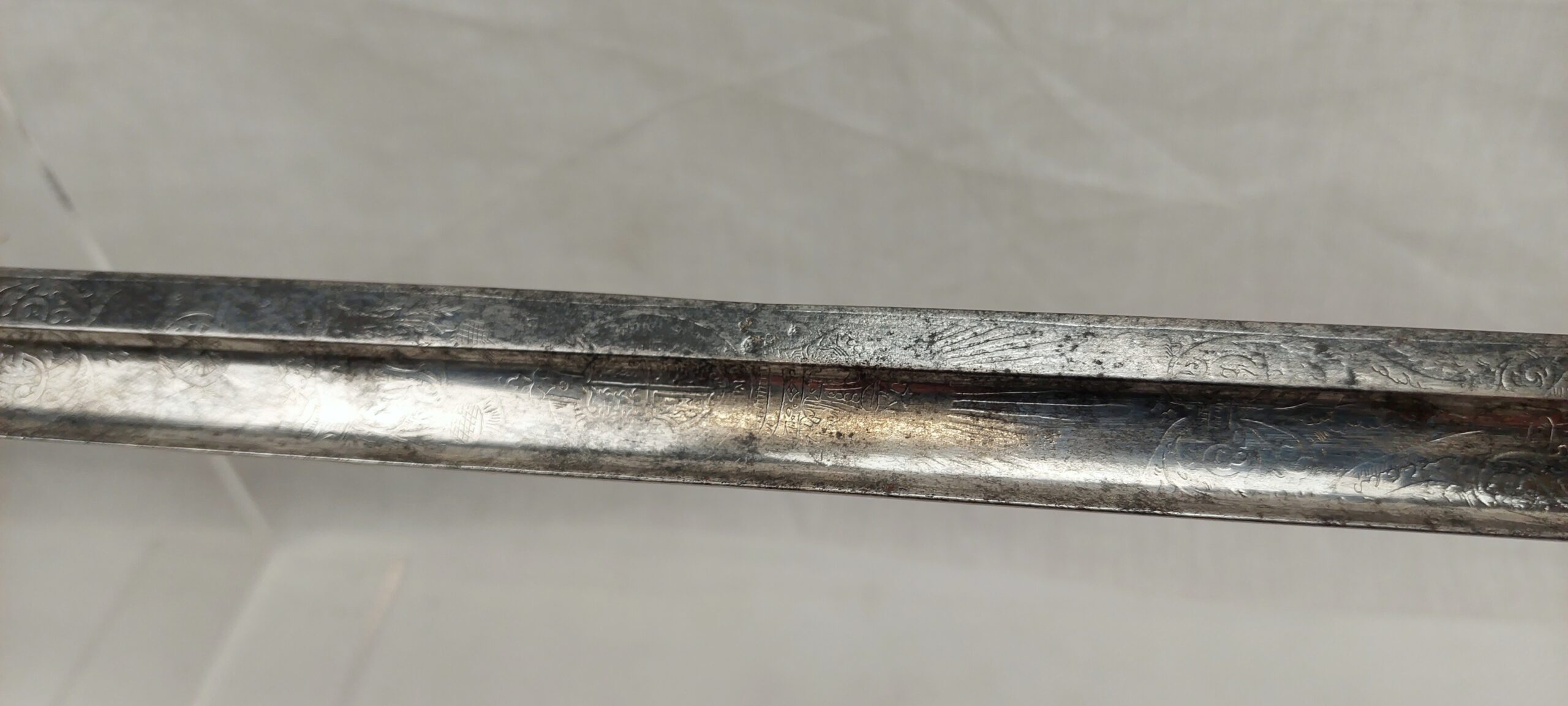 WW1 British Artillery Officers Sword, Scabbard, Frog, Straps And Sword Knot - Image 18