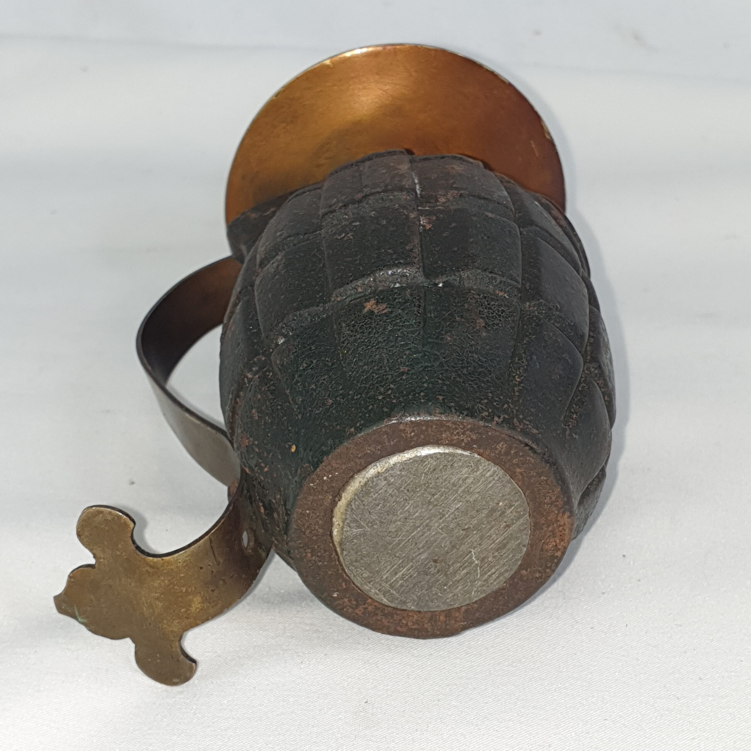 WW1 Trenchart Mills Bomb Grenade Candle Stick - Image 7
