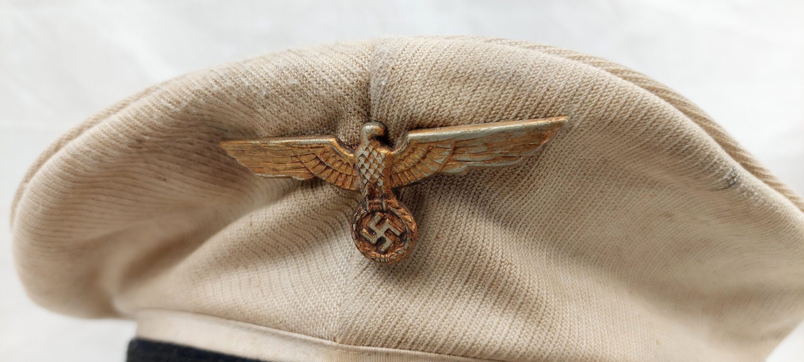 WW2 German Kriegsmarine Officers Visor Cap By Albert Kempf - Image 10