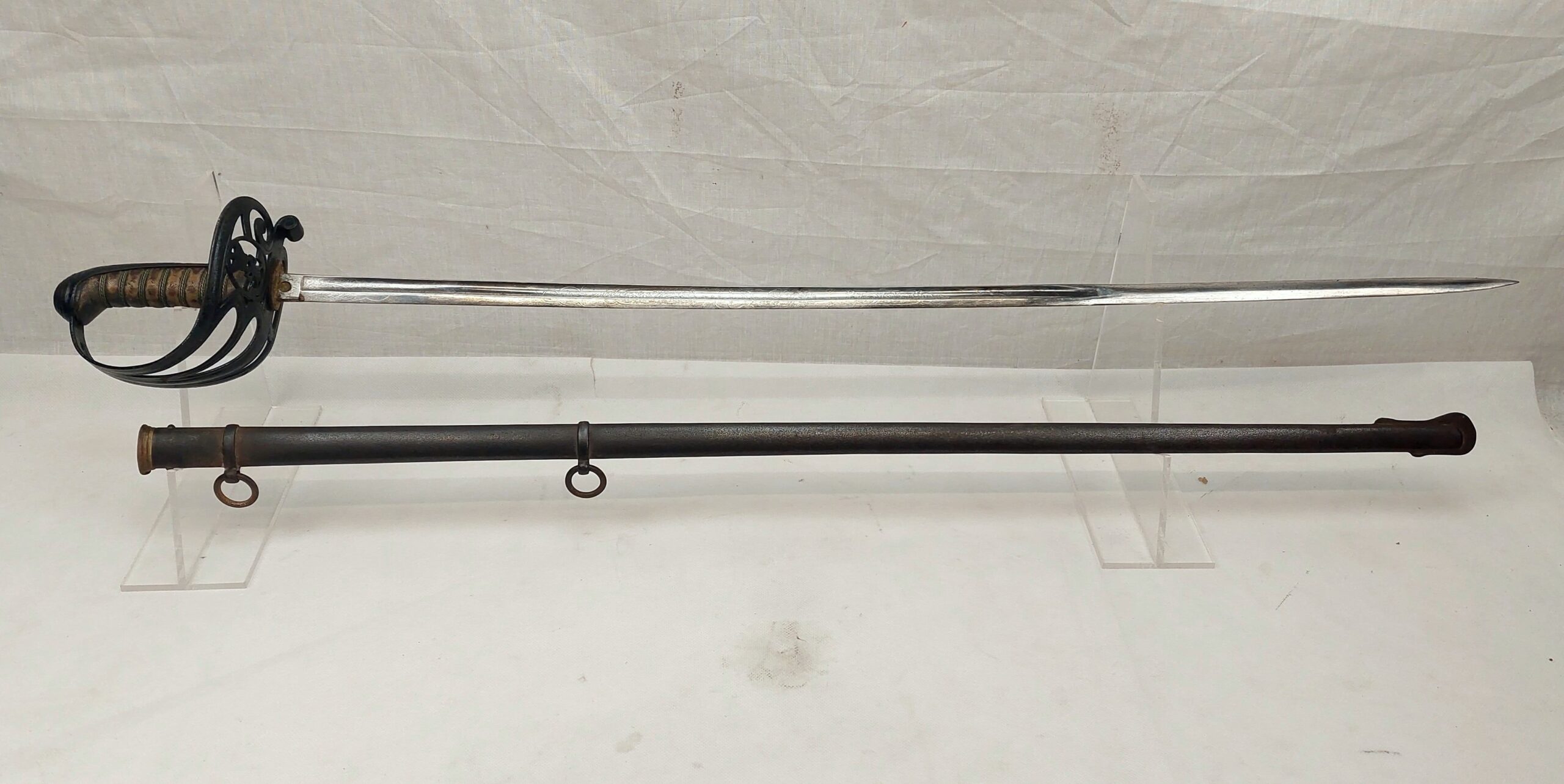 1827 Pattern Rifles Sword And Scabbard