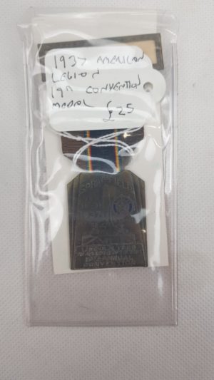 1937 American Legion 19th Convention Medal
