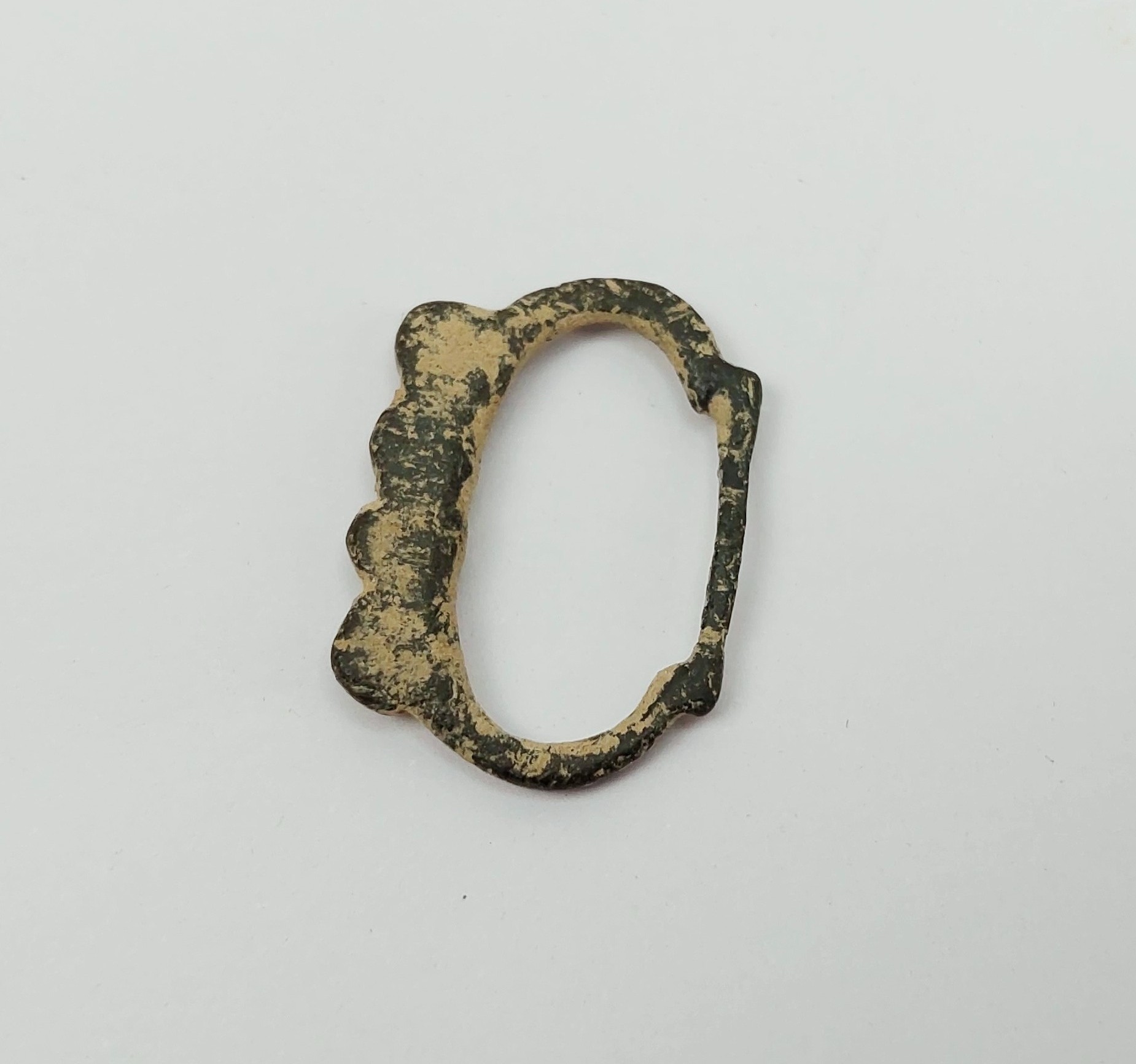 7th Century Saxon Bronze Buckle #5 - Image 2