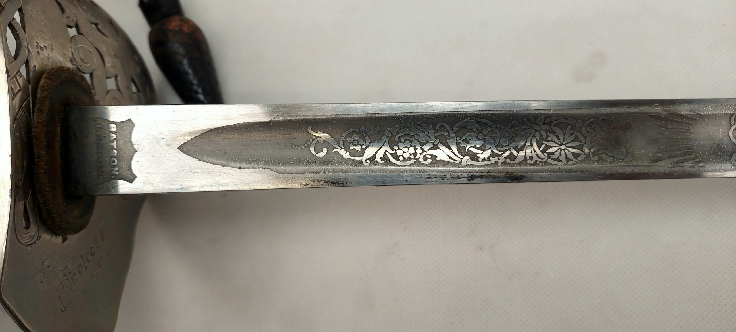 British George V 1897 Pattern Infantry Officers Sword By Batson Of London - Image 16