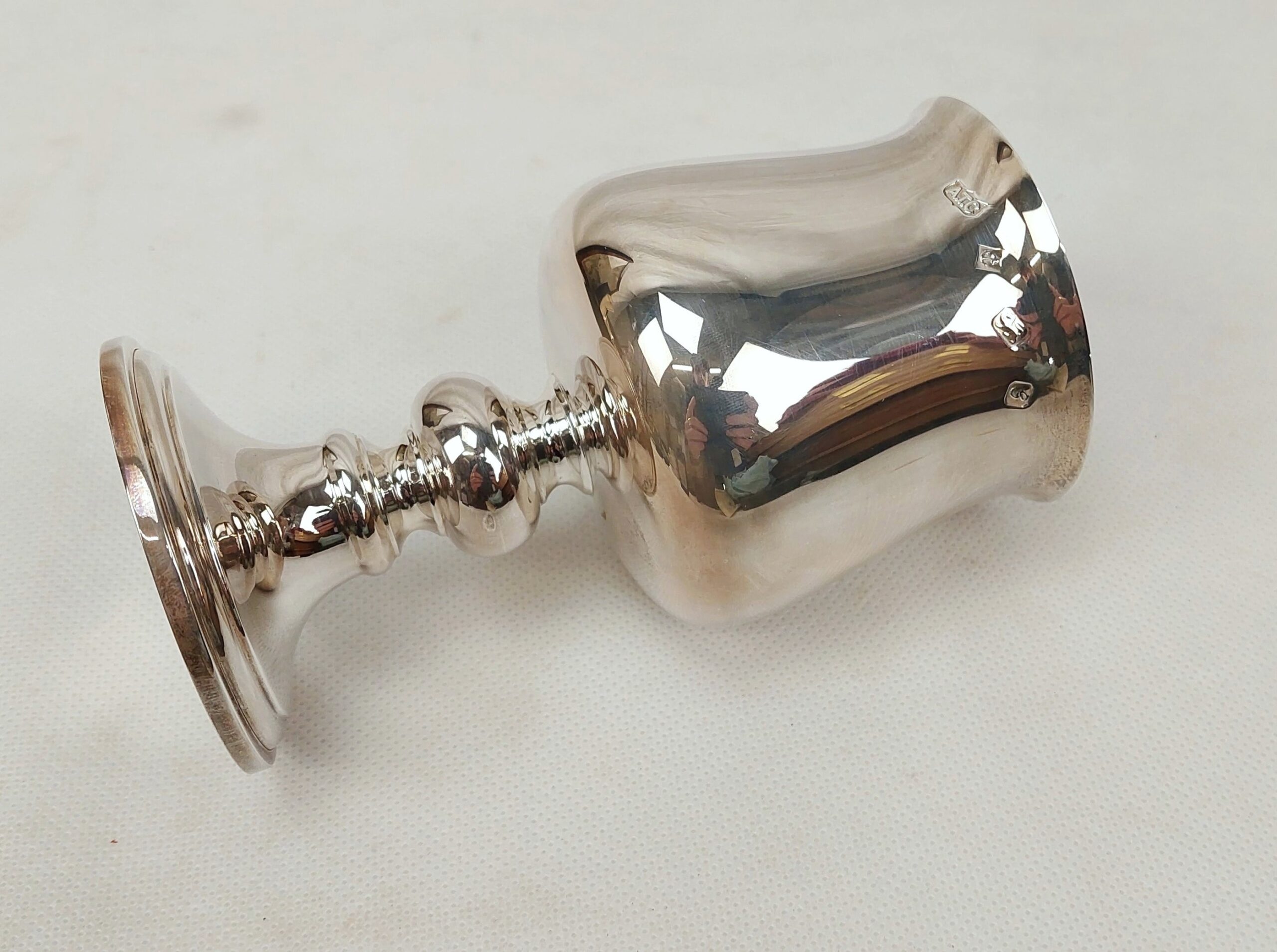 Cased Royal Wedding Prince Of Wales And Lady Diana 1981 Silver Goblet By A.T. Cannon #1 - Image 8