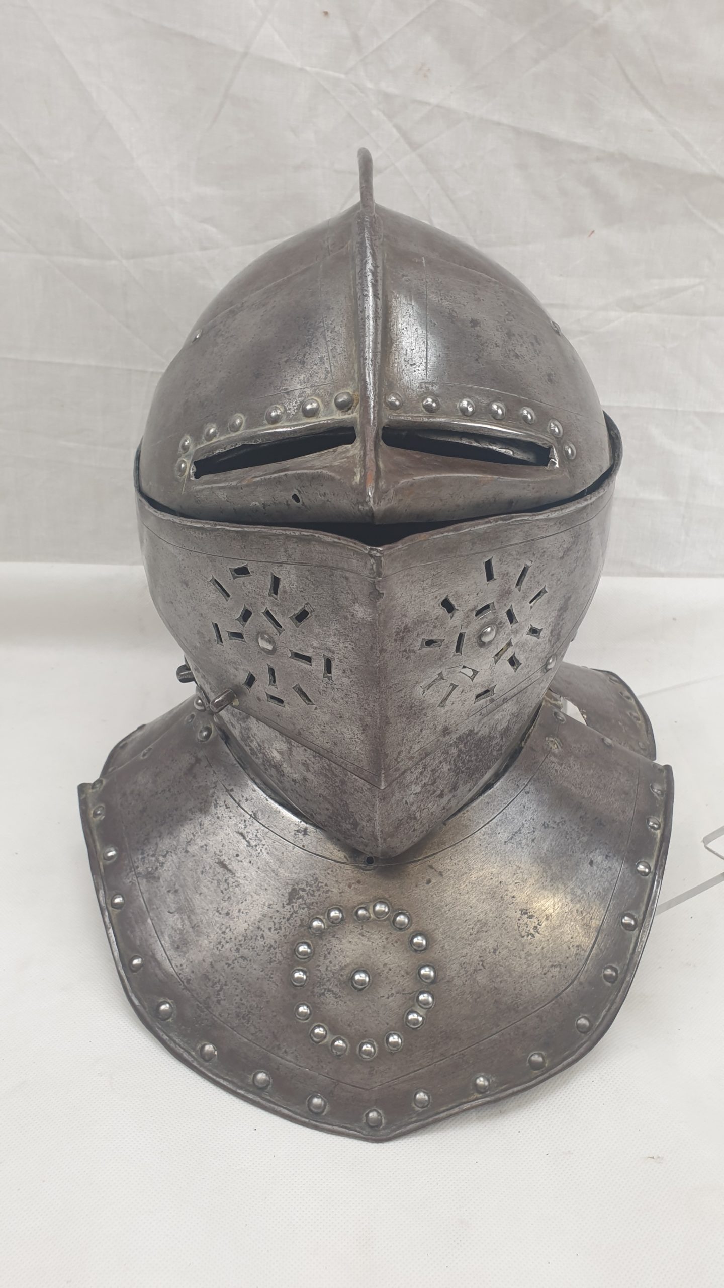 Circa 1620 Dutch Or British Cuirassier Helmet