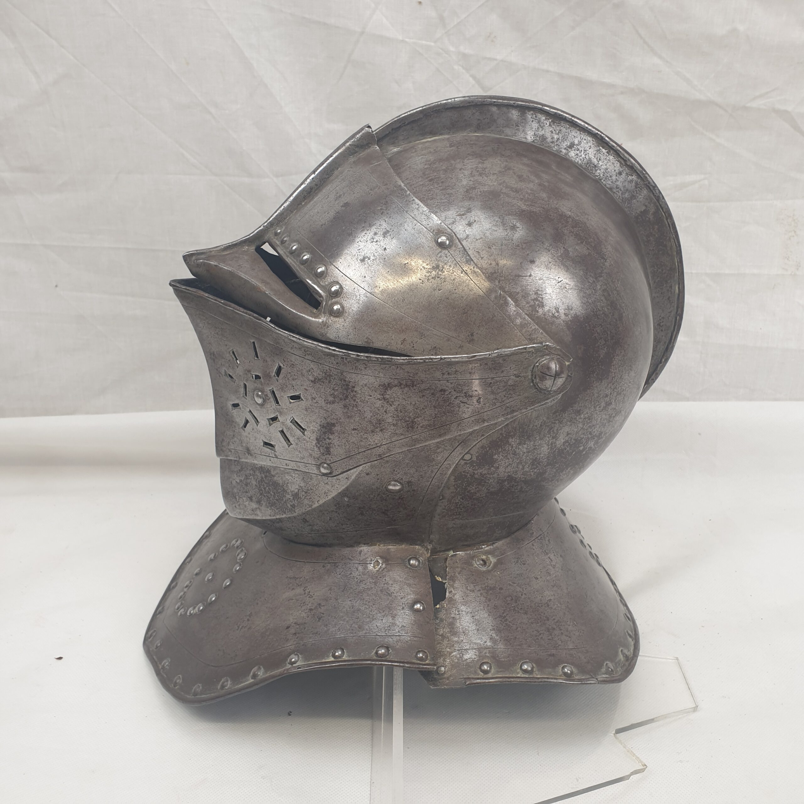 Circa 1620 Dutch Or British Cuirassier Helmet - Image 6