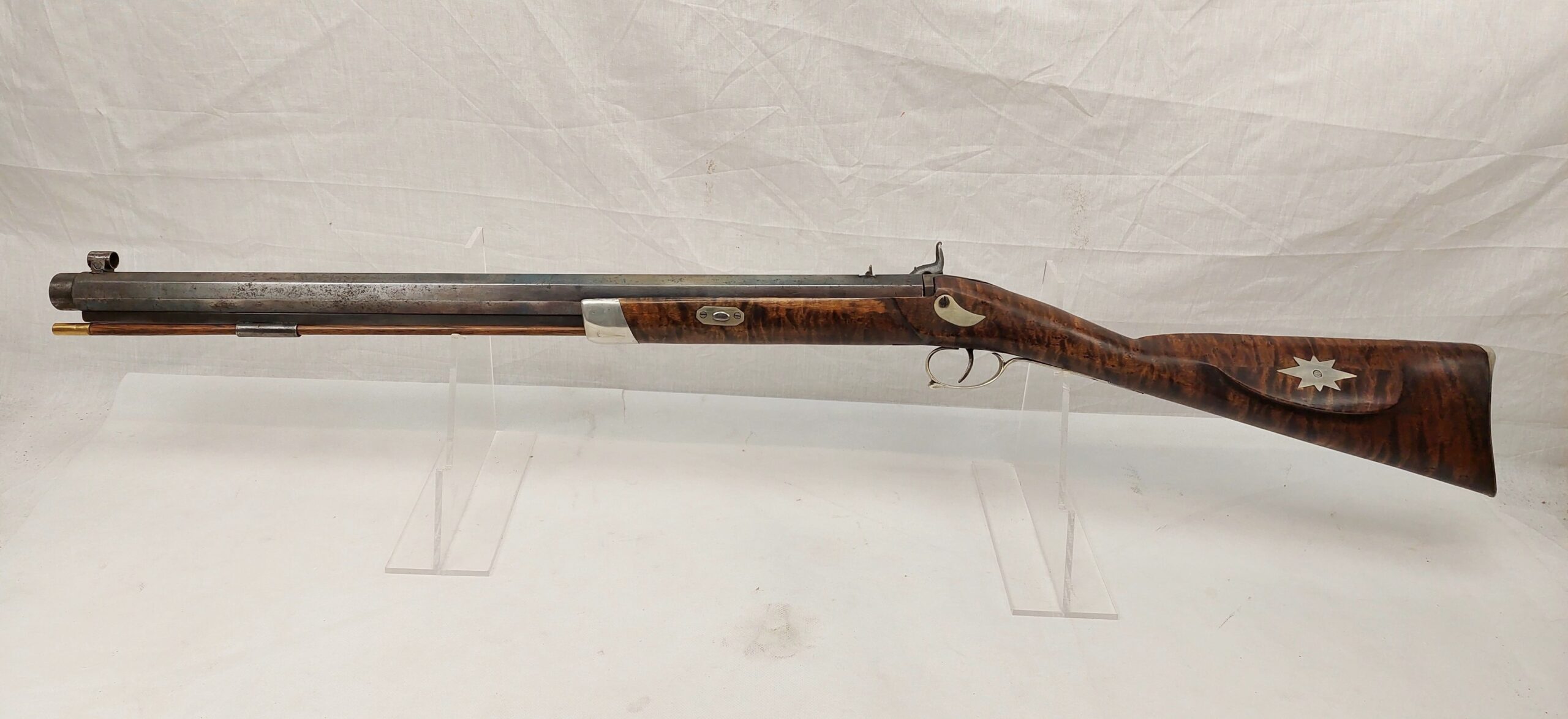 Fine Early 19th Century American Remington Plains Rifle - Image 8