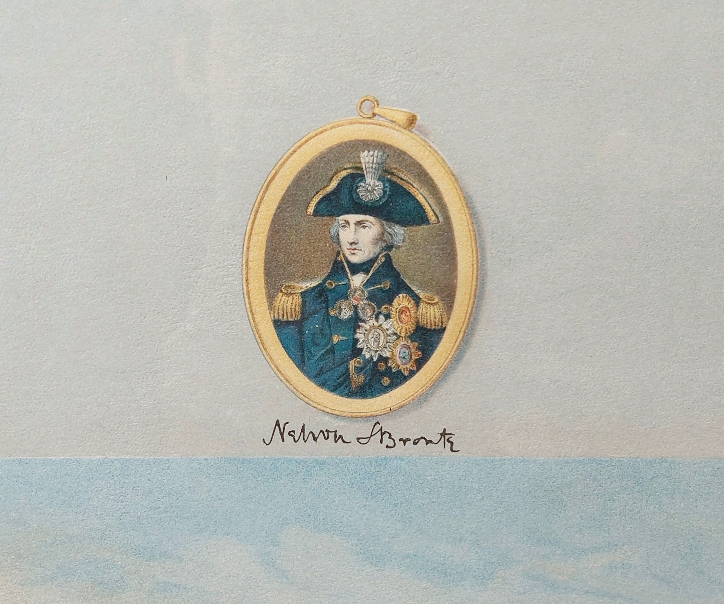 Framed 1905 Chromolithograph Of The Battle Of Trafalgar By W. L. Wyllie - Image 11