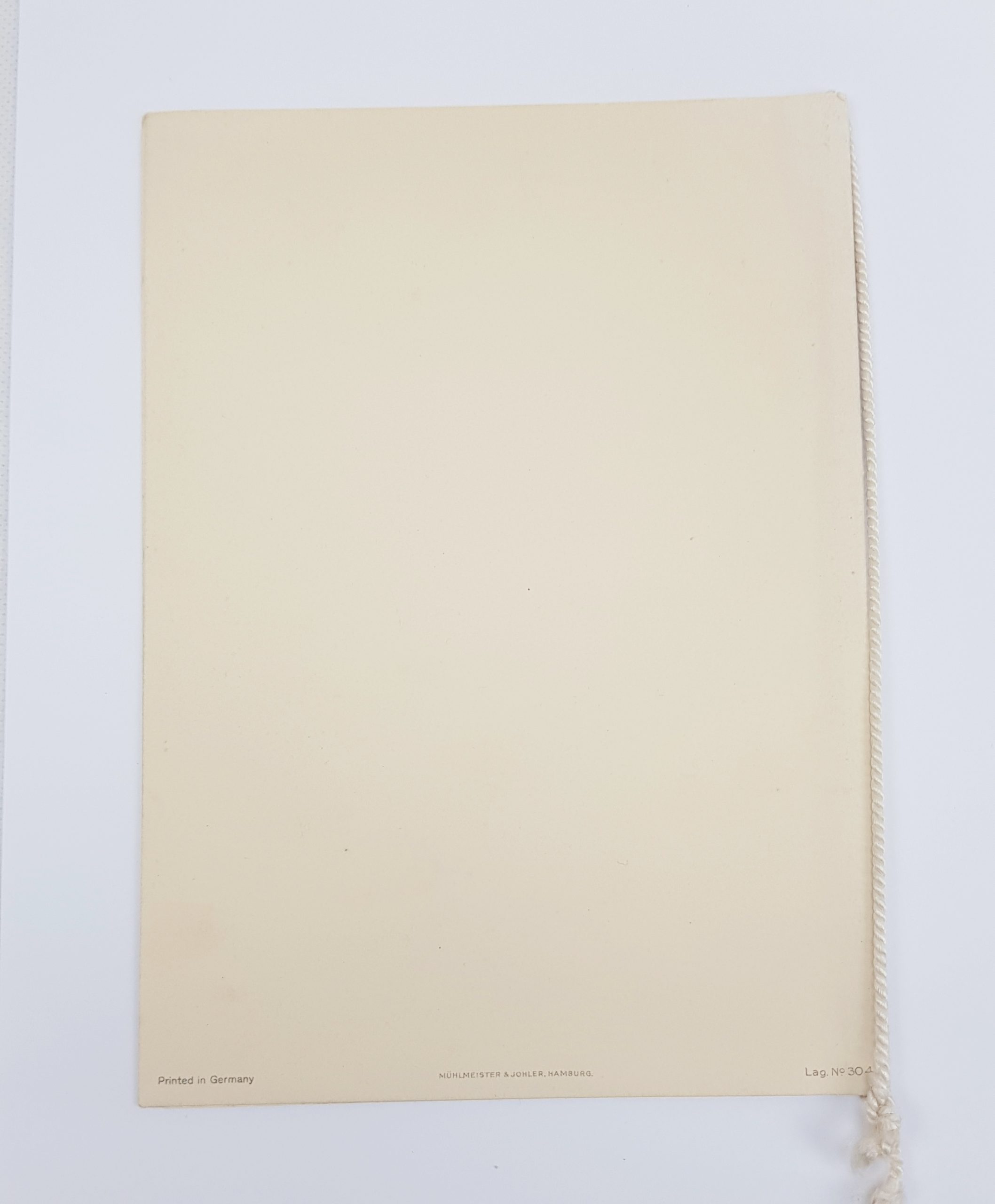 Hamburg Amerika Line 1935 Menu Holder #2 - Image 2