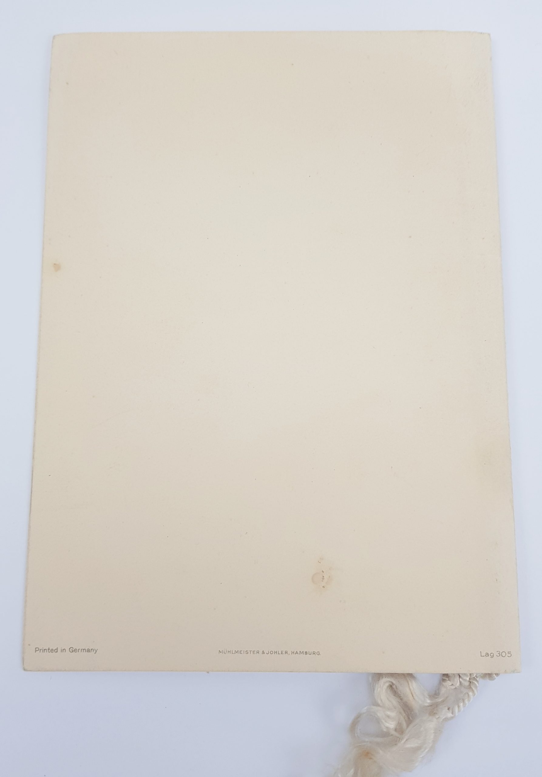 Hamburg Amerika Line 1935 Menu Holder #4 - Image 2