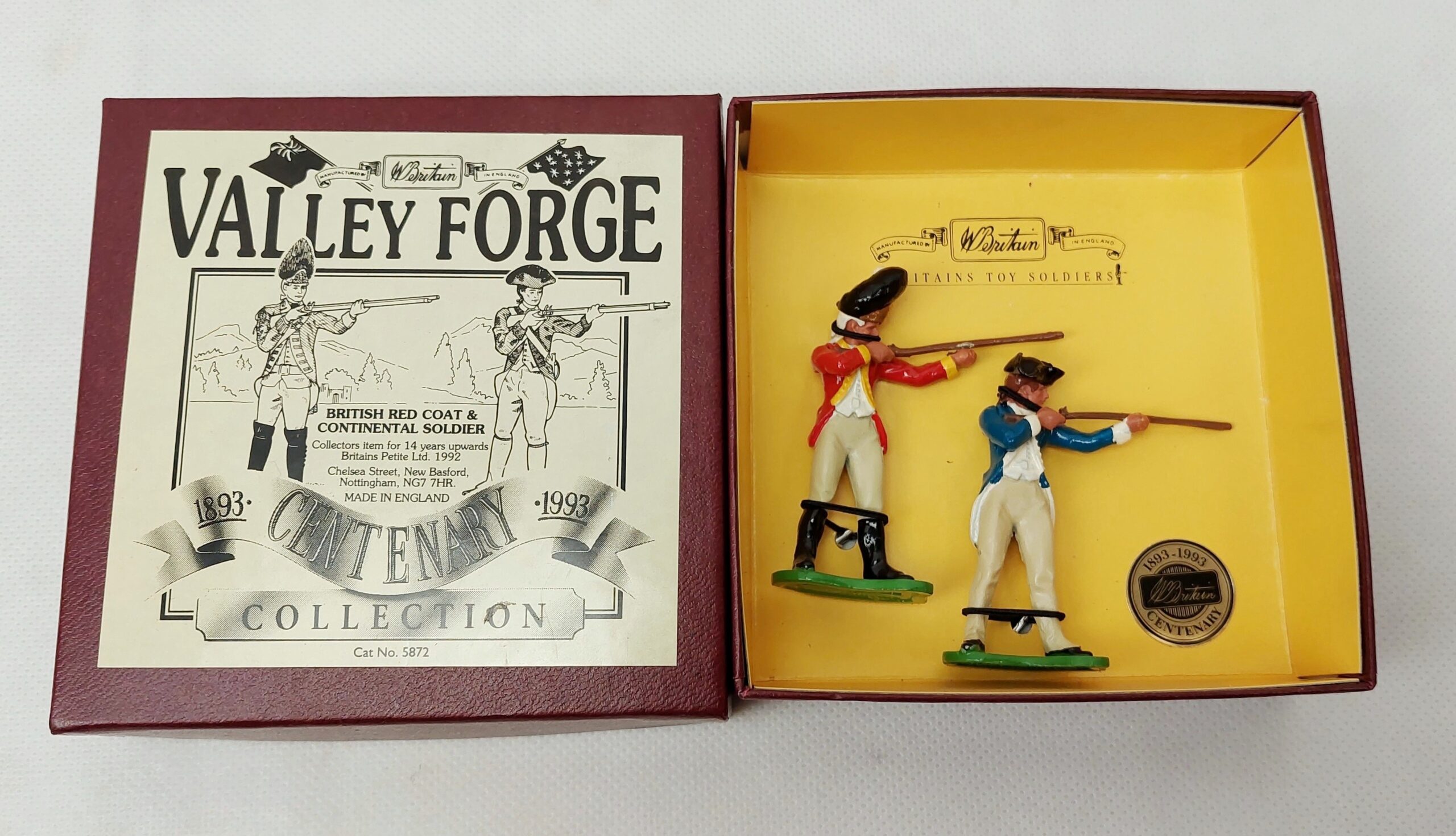 Britains Toy Soldiers 5872 – Valley Forge Figures - Boxed #1