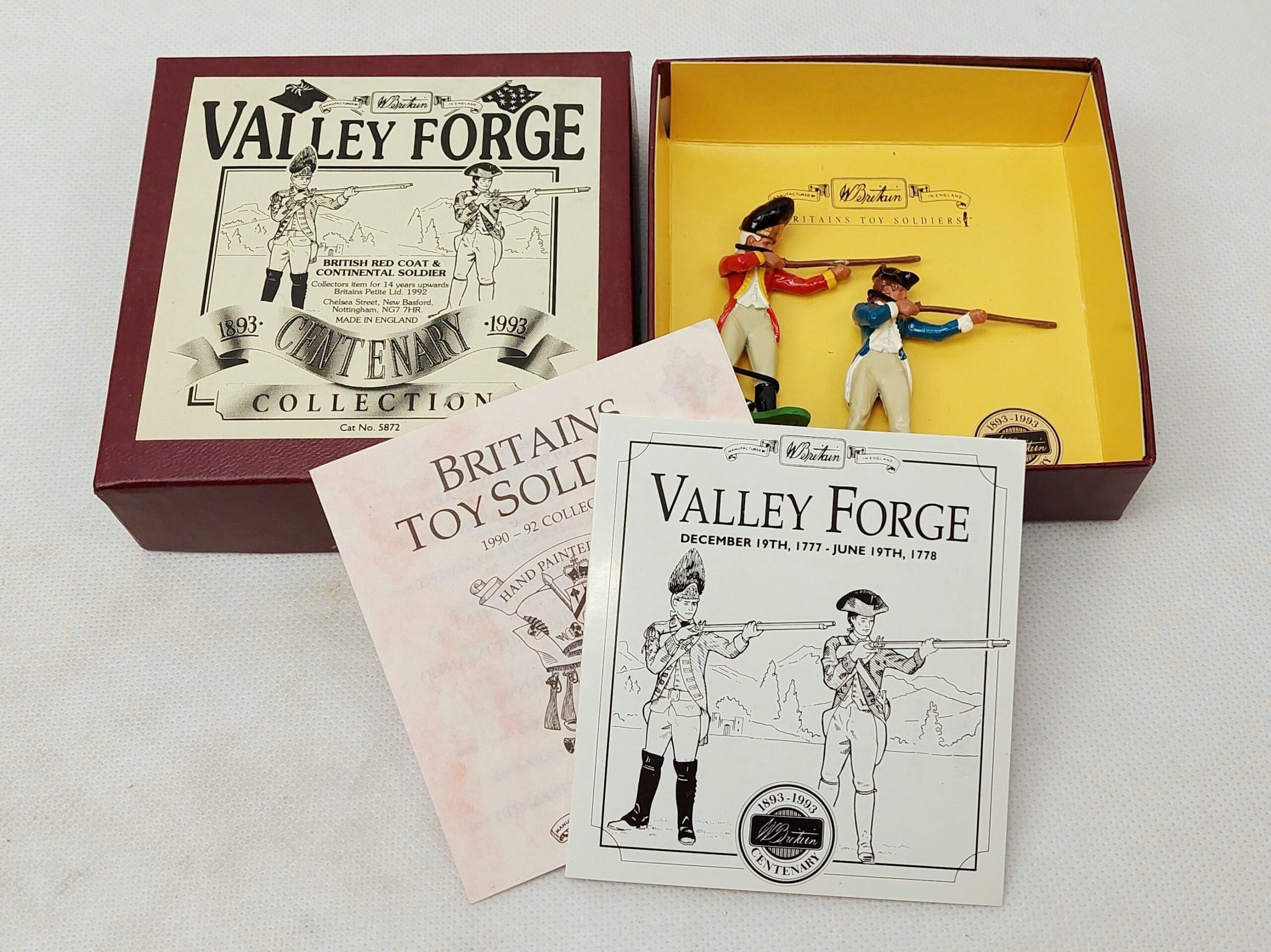Britains Toy Soldiers 5872 – Valley Forge Figures - Boxed #1 - Image 3