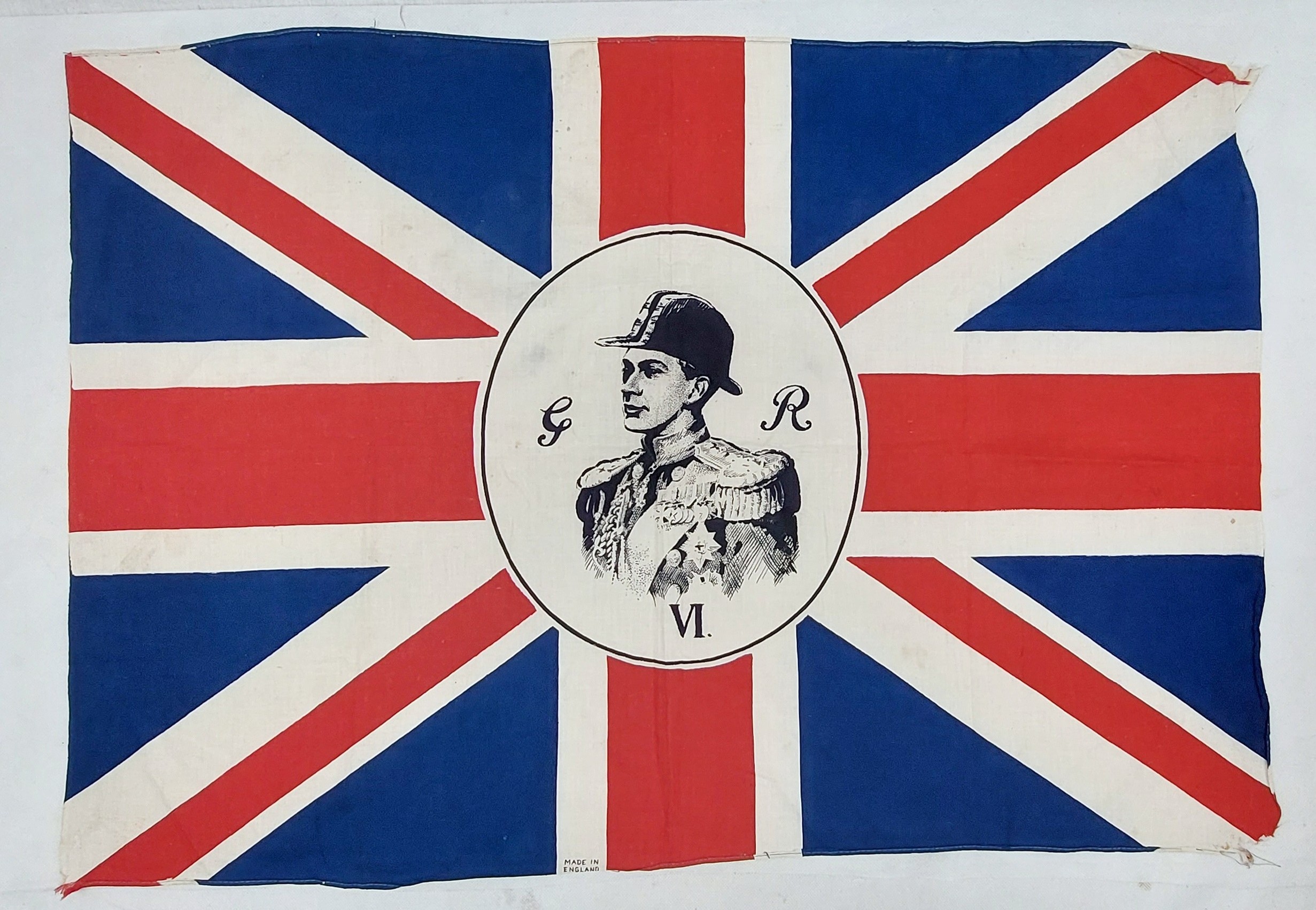 c1937 King George VI Union Jack Flag