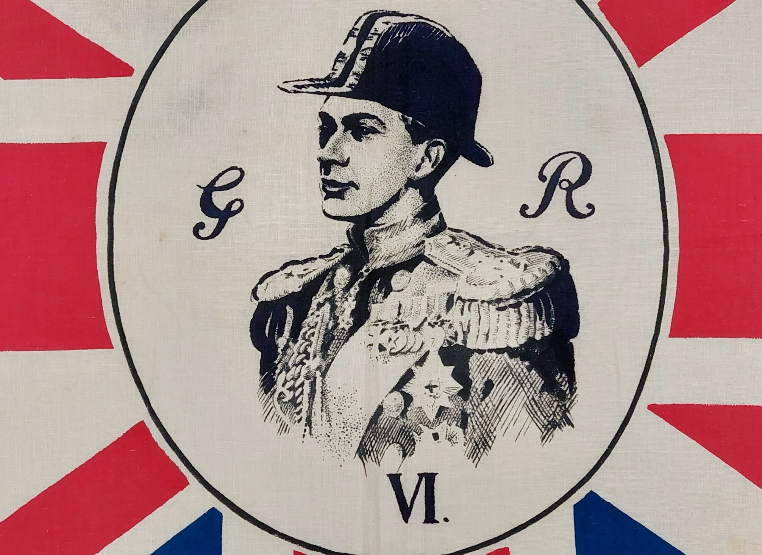 c1937 King George VI Union Jack Flag - Image 2