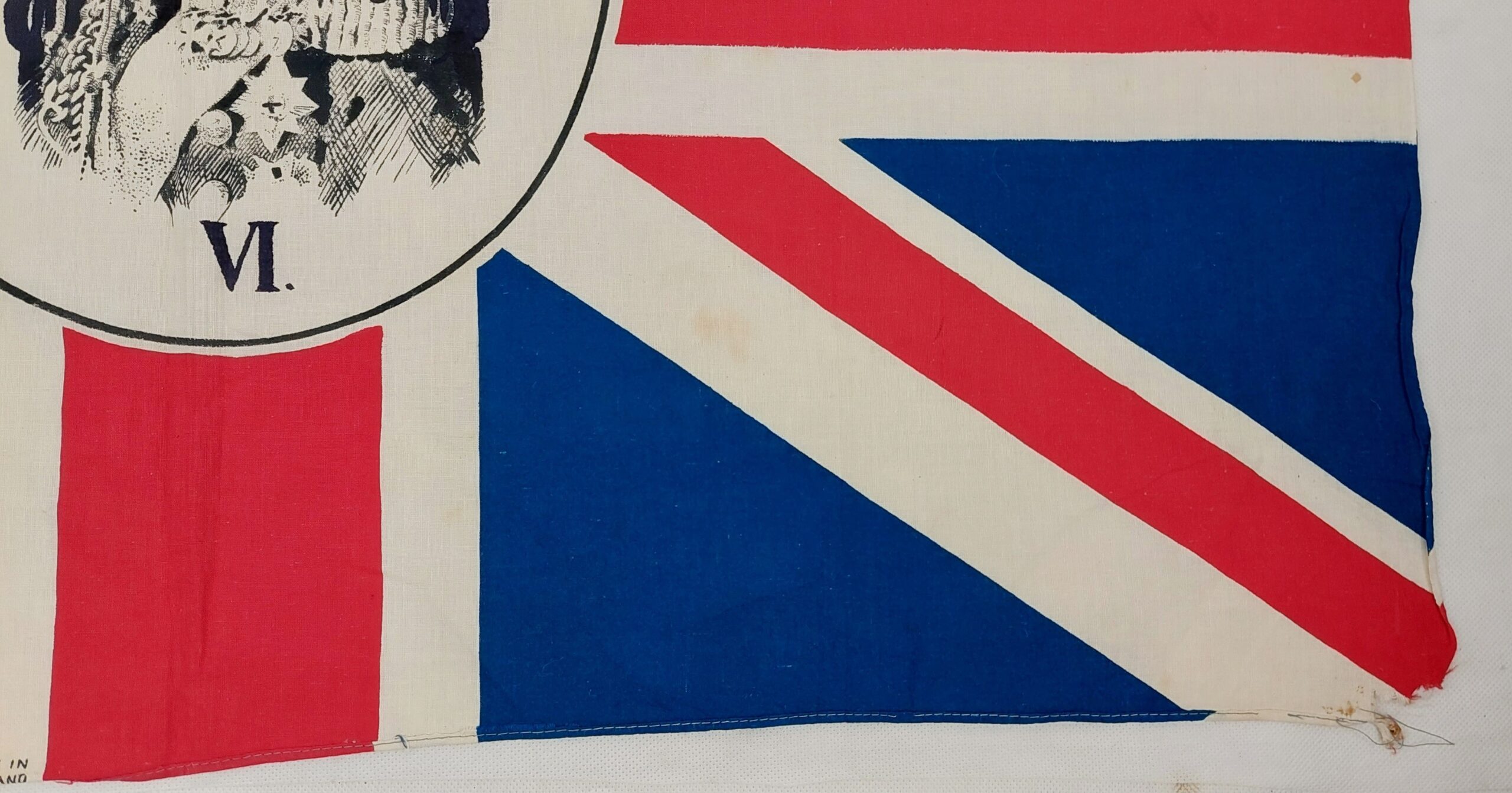 c1937 King George VI Union Jack Flag - Image 7