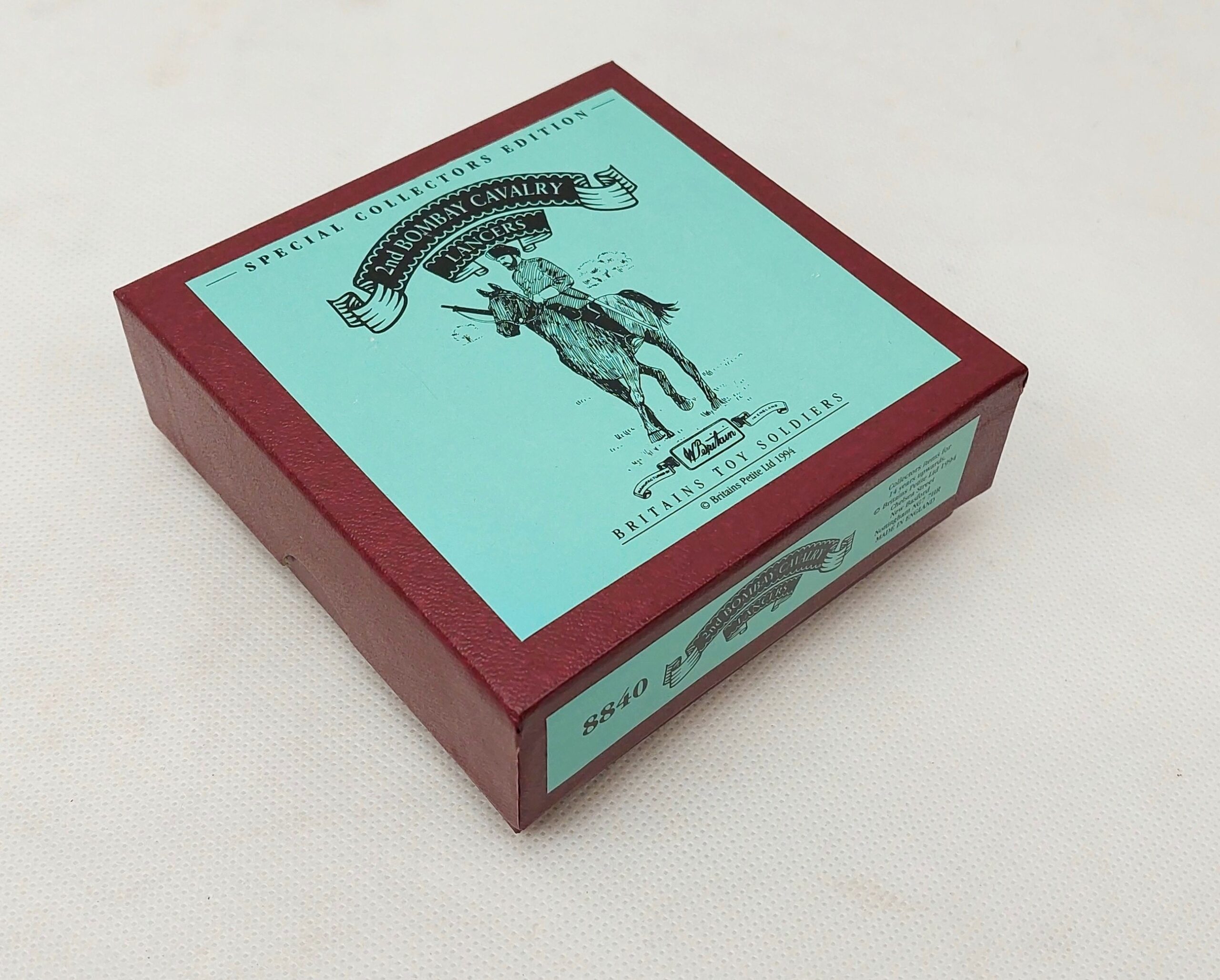 Britains Toy Soldiers 8840 – 2nd Bombay Cavalry Lancers – Boxed #2 - Image 4