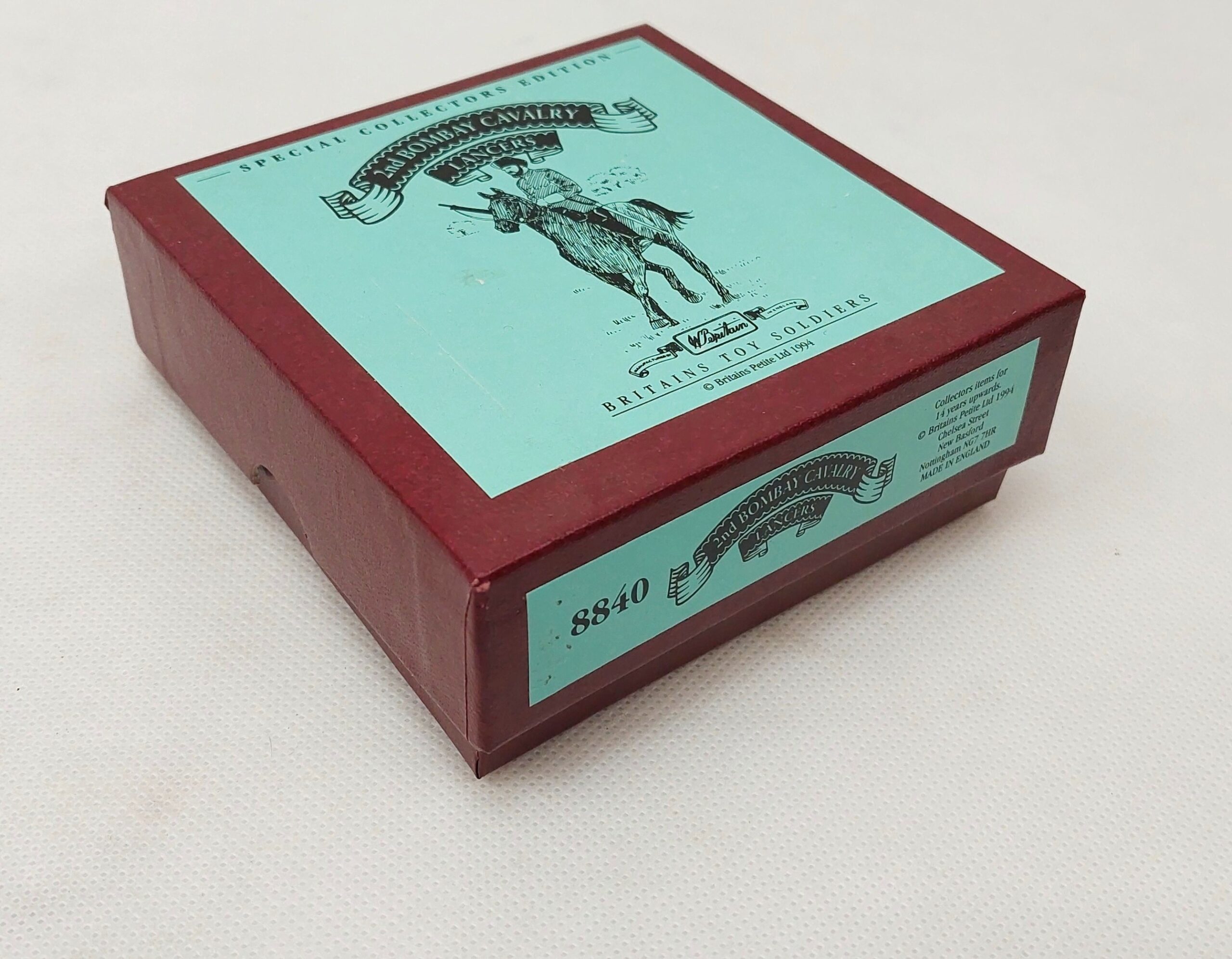 Britains Toy Soldiers 8840 – 2nd Bombay Cavalry Lancers – Boxed #1 - Image 4