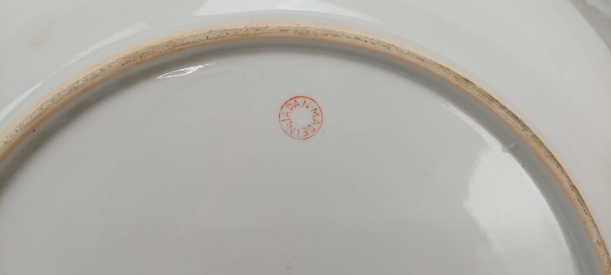 Large Decorative Japanese Scene Plate - Image 8