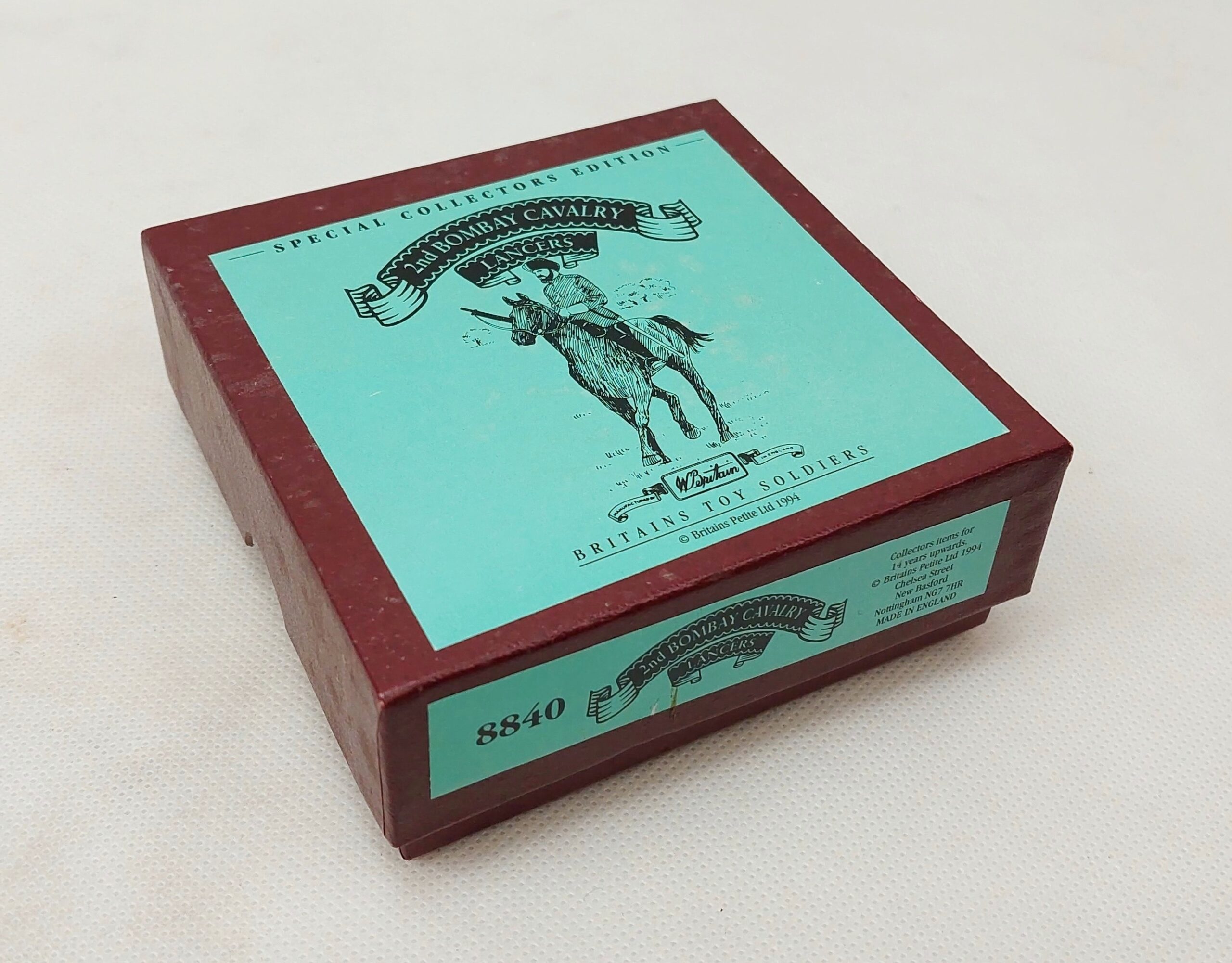Britains Toy Soldiers 8840 – 2nd Bombay Cavalry Lancers – Boxed #3 - Image 4