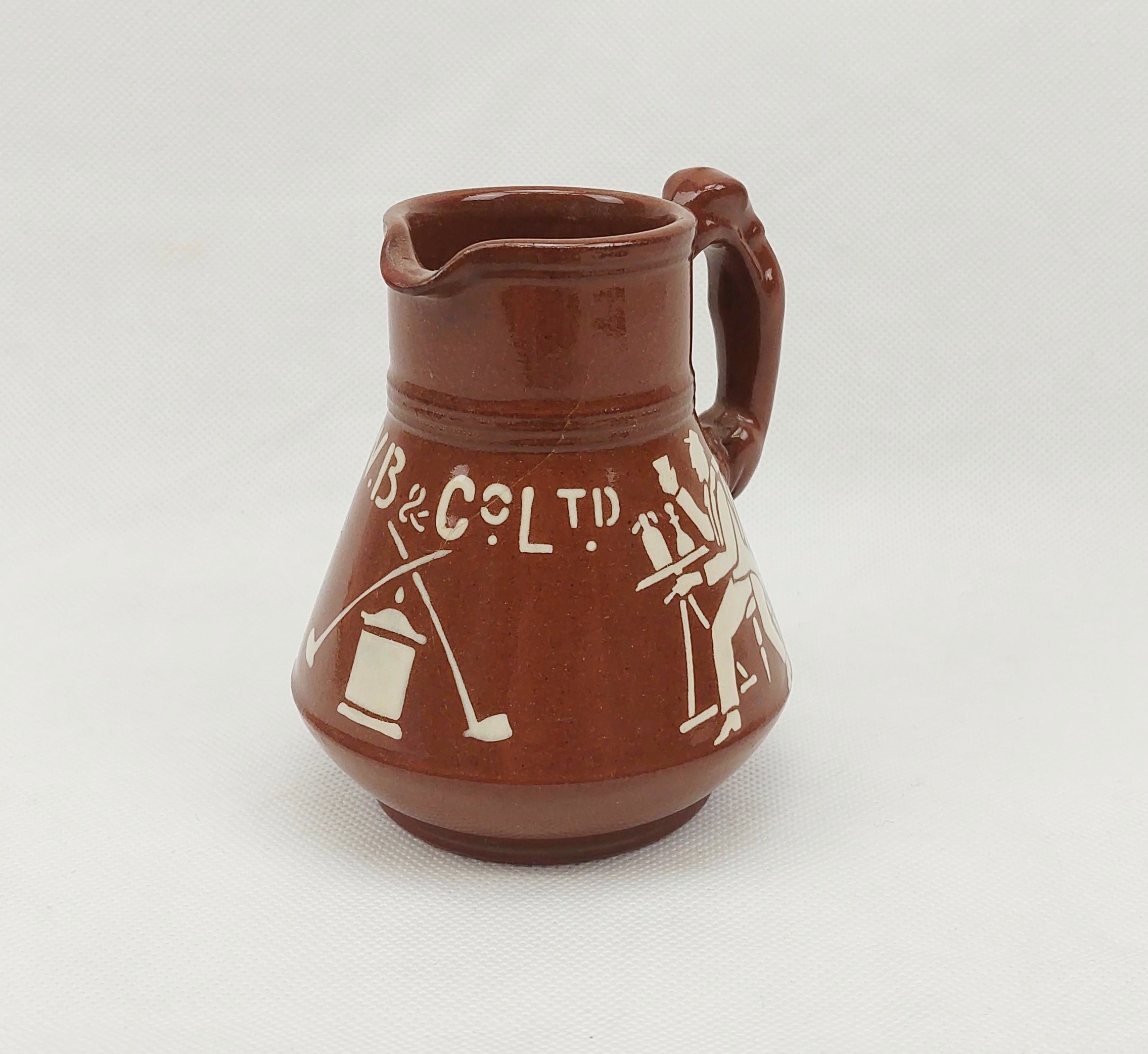 Langley Mill W B And Co. Ltd. Tobacco Advertising Jug