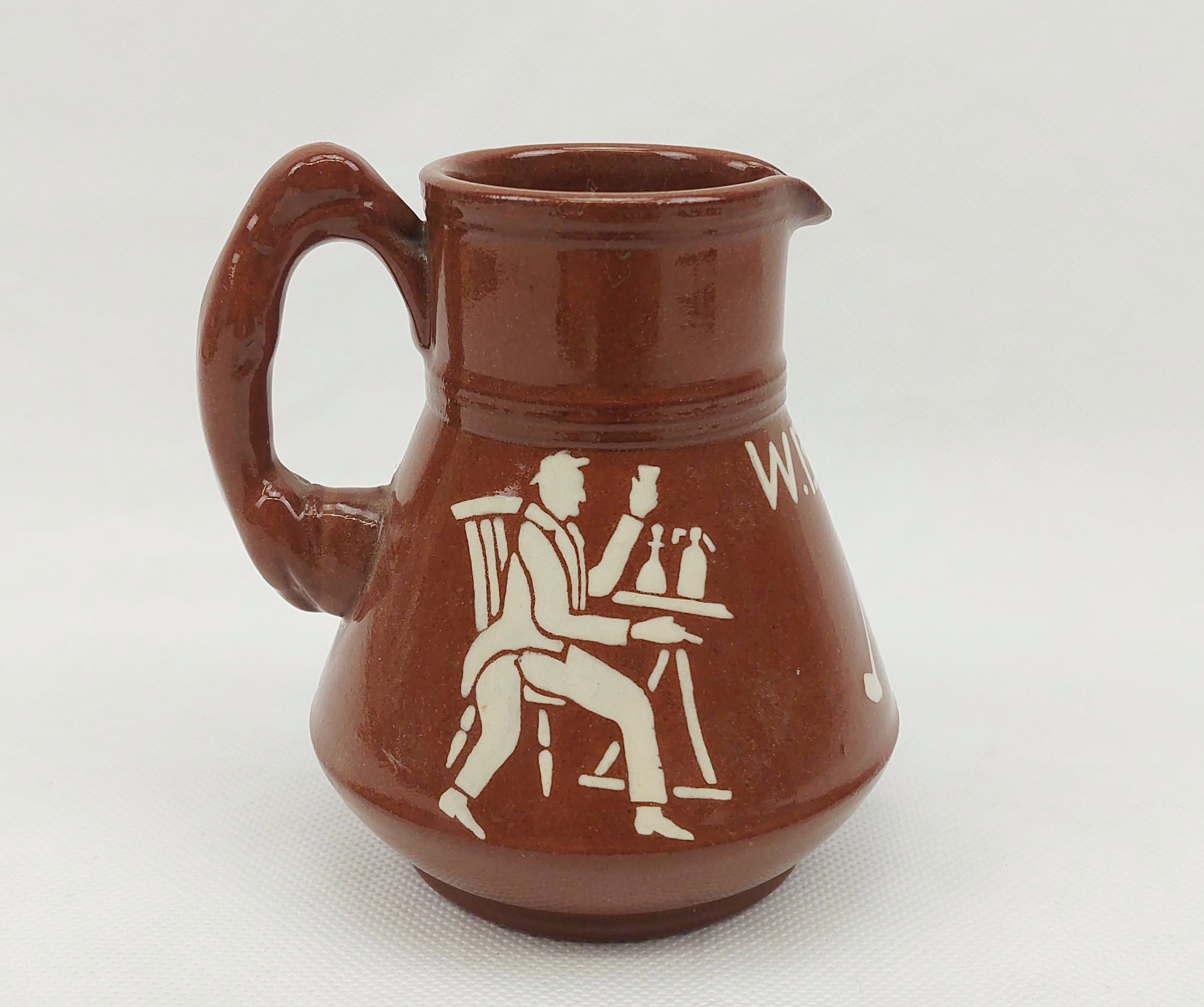 Langley Mill W B And Co. Ltd. Tobacco Advertising Jug - Image 3