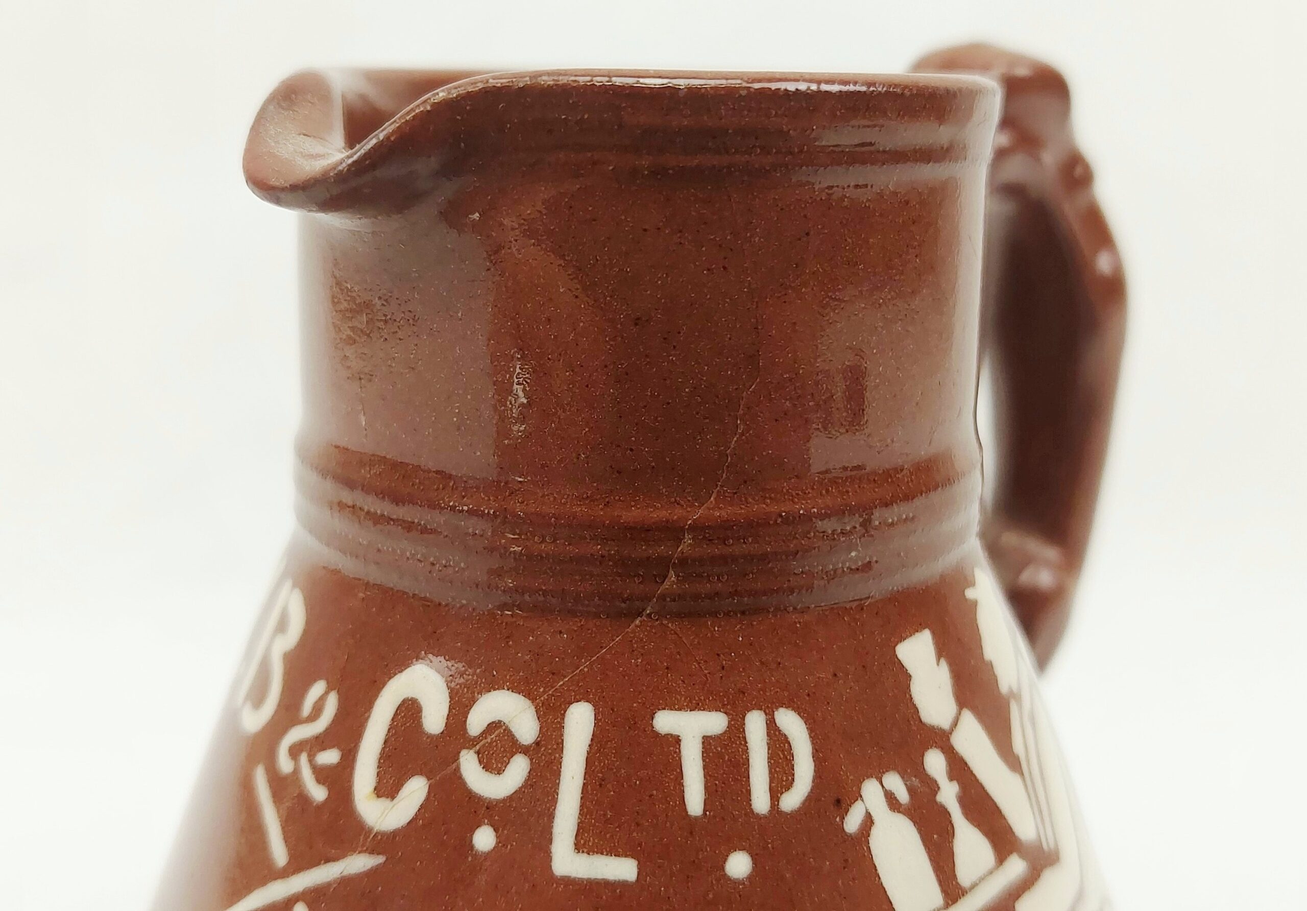 Langley Mill W B And Co. Ltd. Tobacco Advertising Jug - Image 4