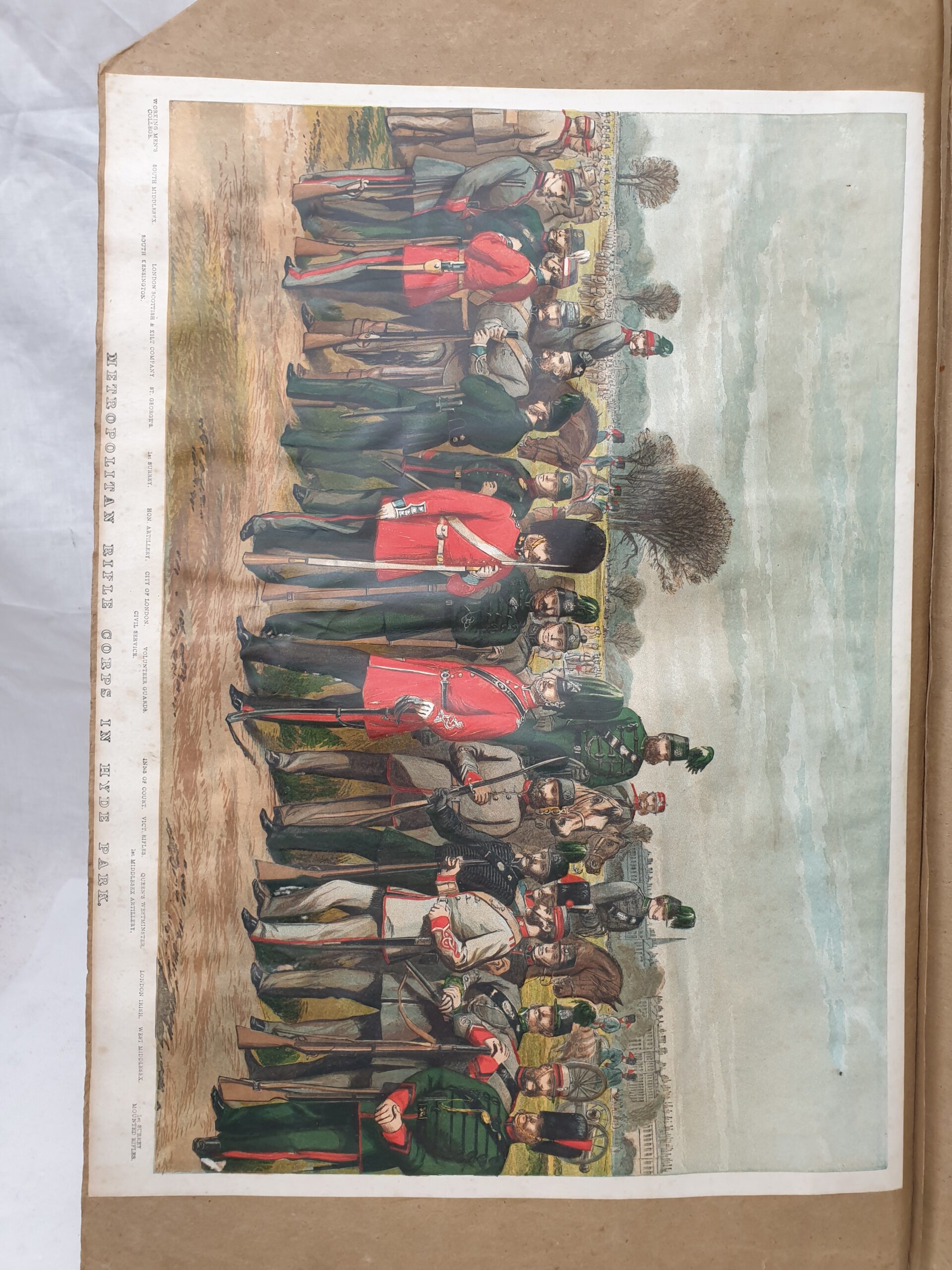 Large Victorian Album Containing Numerous Chromolithograph Prints - Image 9