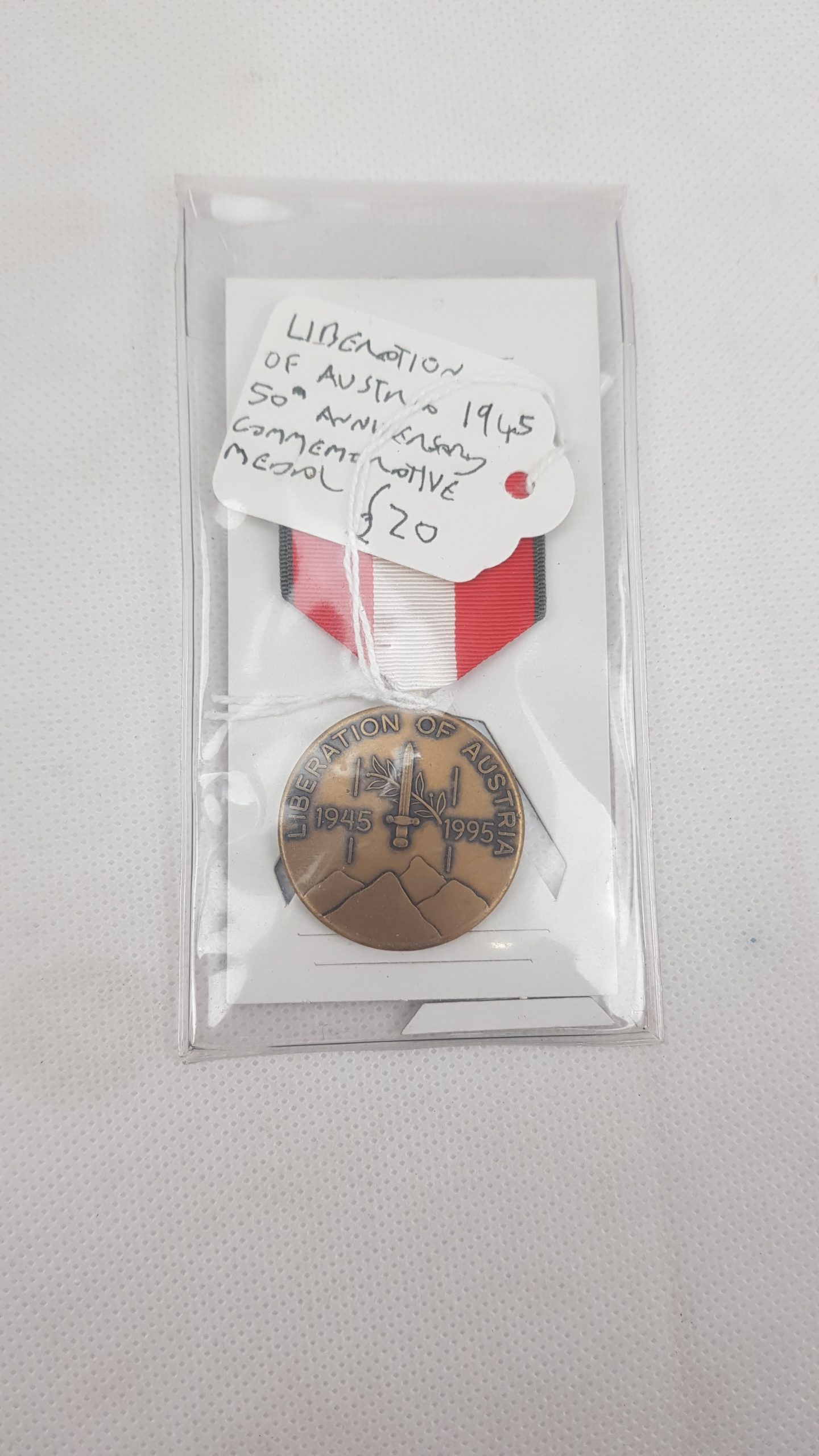 Liberation Of Austria 1945 50th Anniversary Commemorative Medal