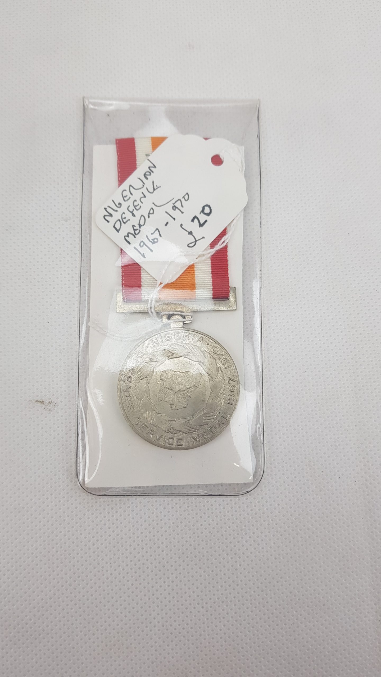 Nigerian Defence Medal 1967-1970