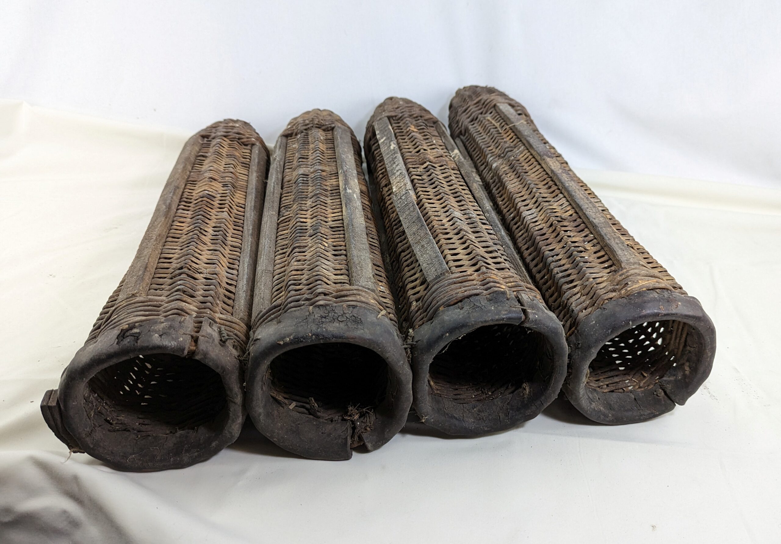 British WW1 Wicker Shell Carrier - Image 2