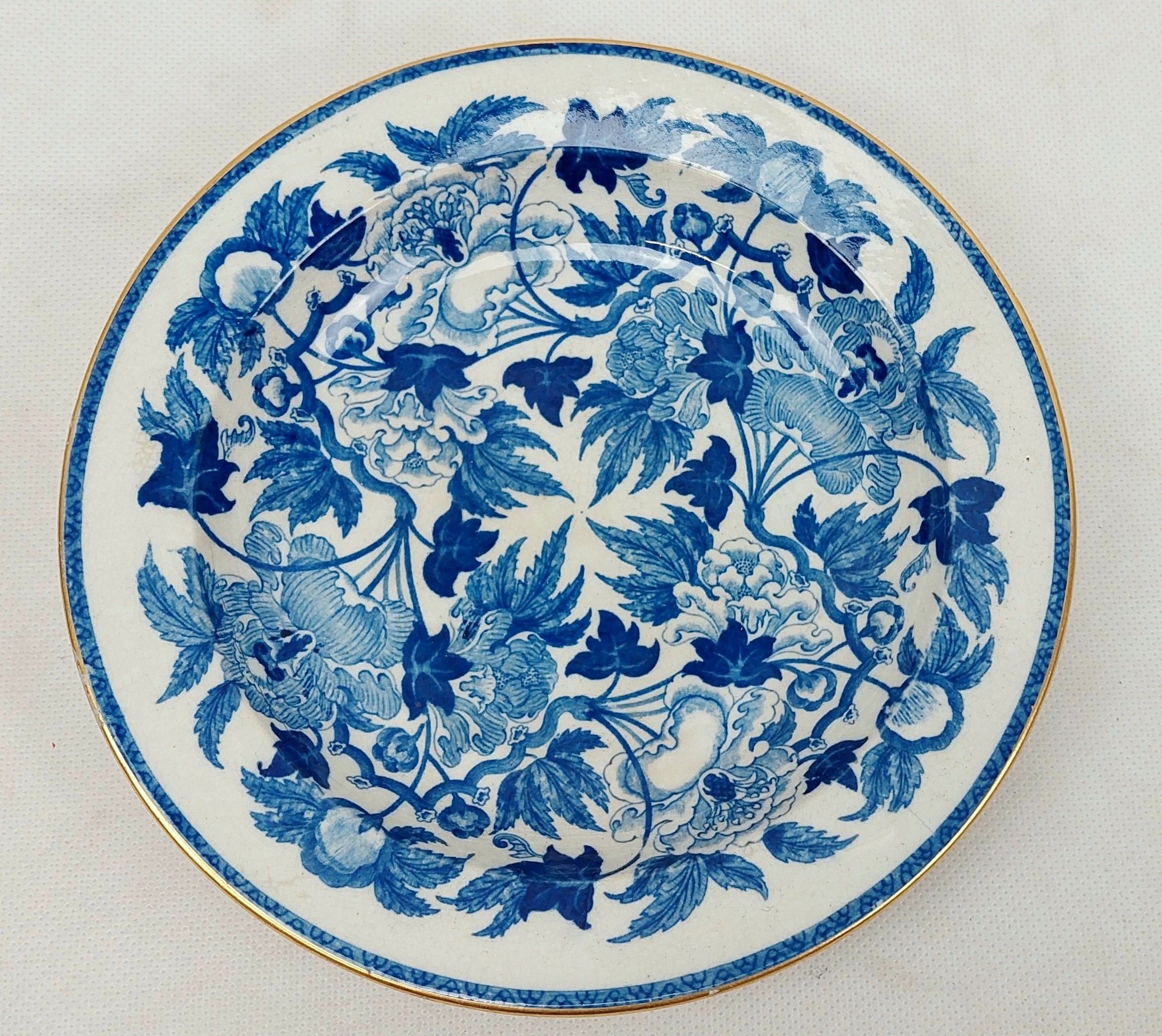 Pair Of 19th Century Wedgwood Plates With Pearlware Transfer Decoration 2 - Image 3