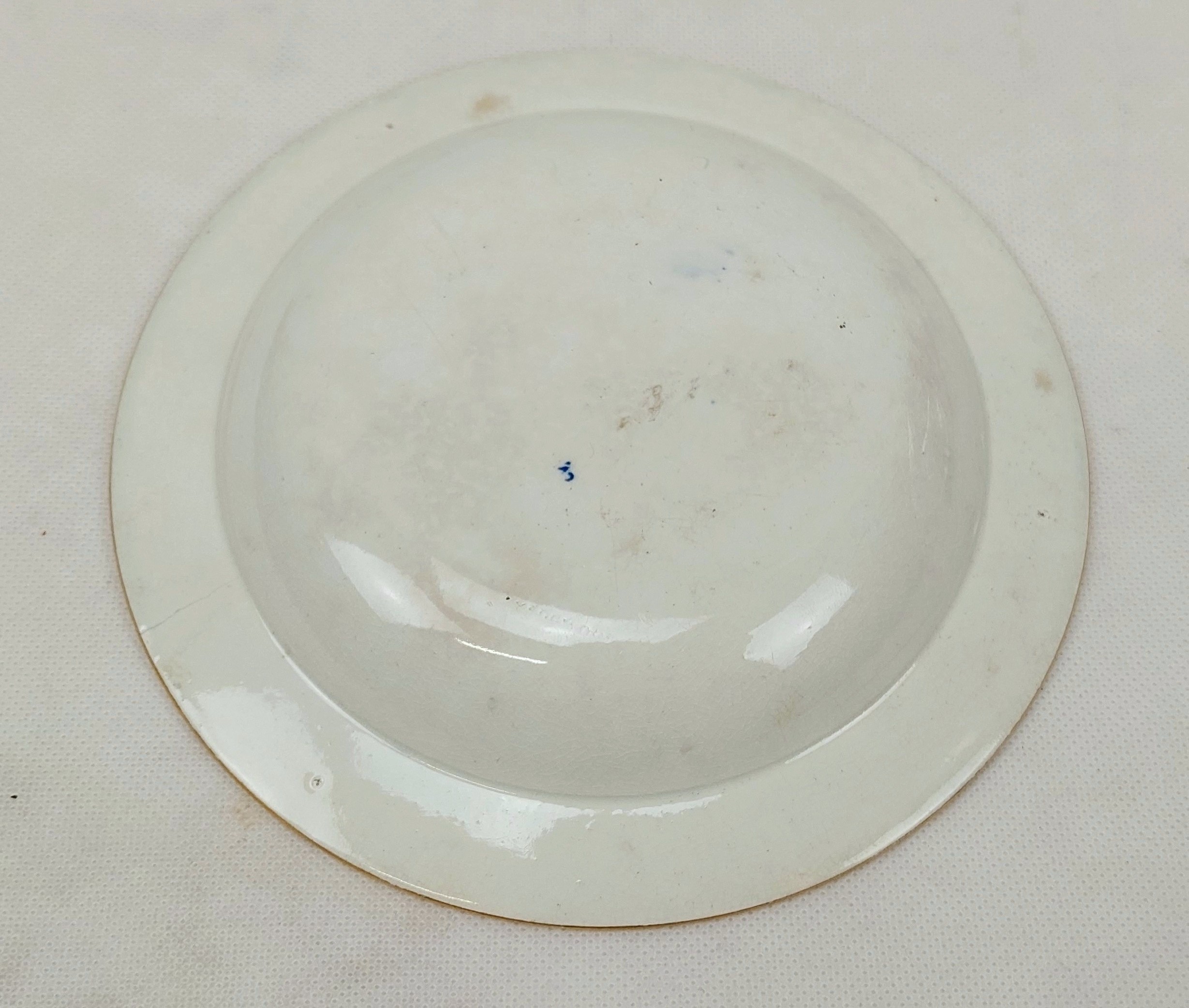 Pair Of 19th Century Wedgwood Plates With Pearlware Transfer Decoration 2 - Image 12