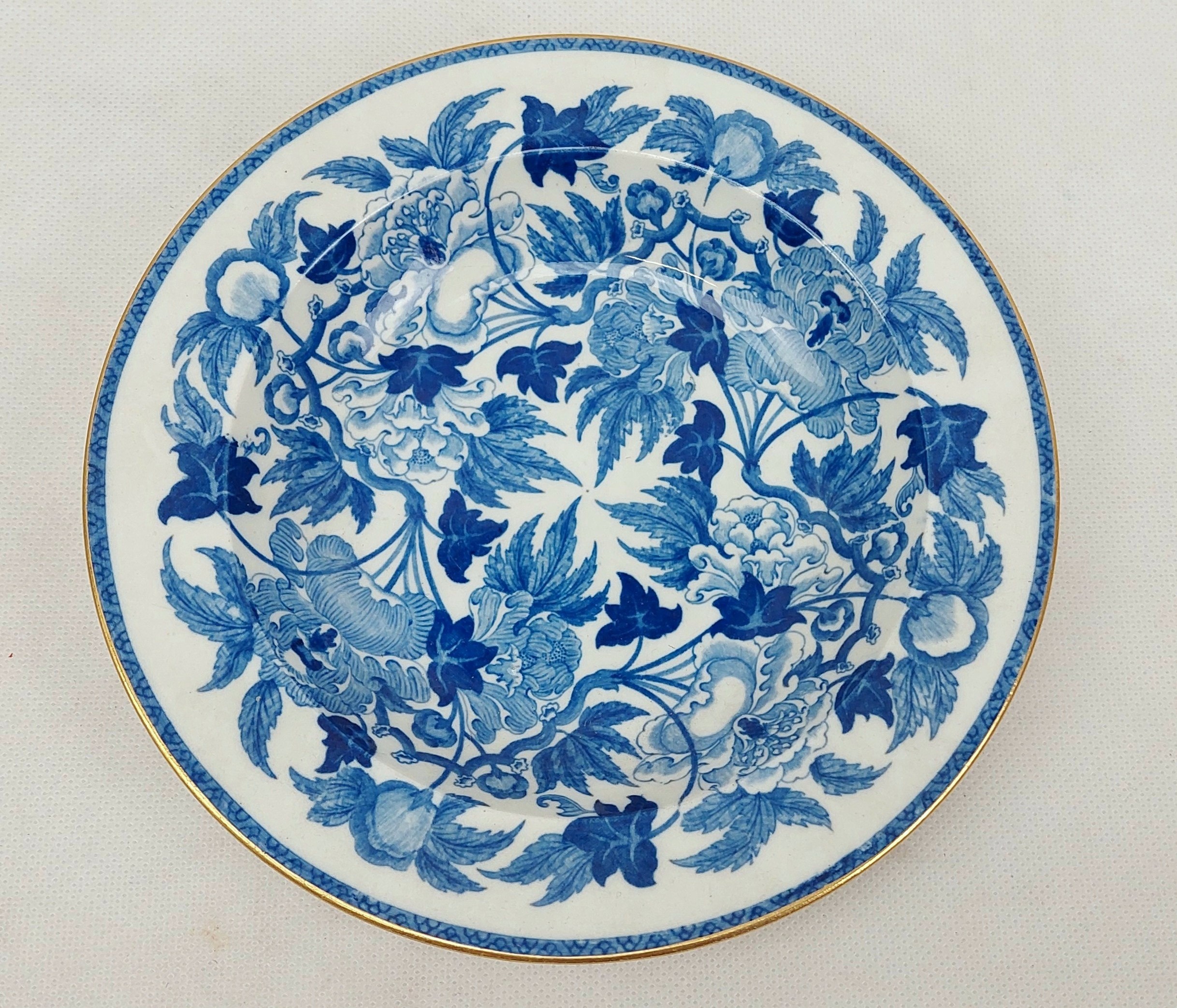 Pair Of 19th Century Wedgwood Plates With Pearlware Transfer Decoration 2 - Image 2