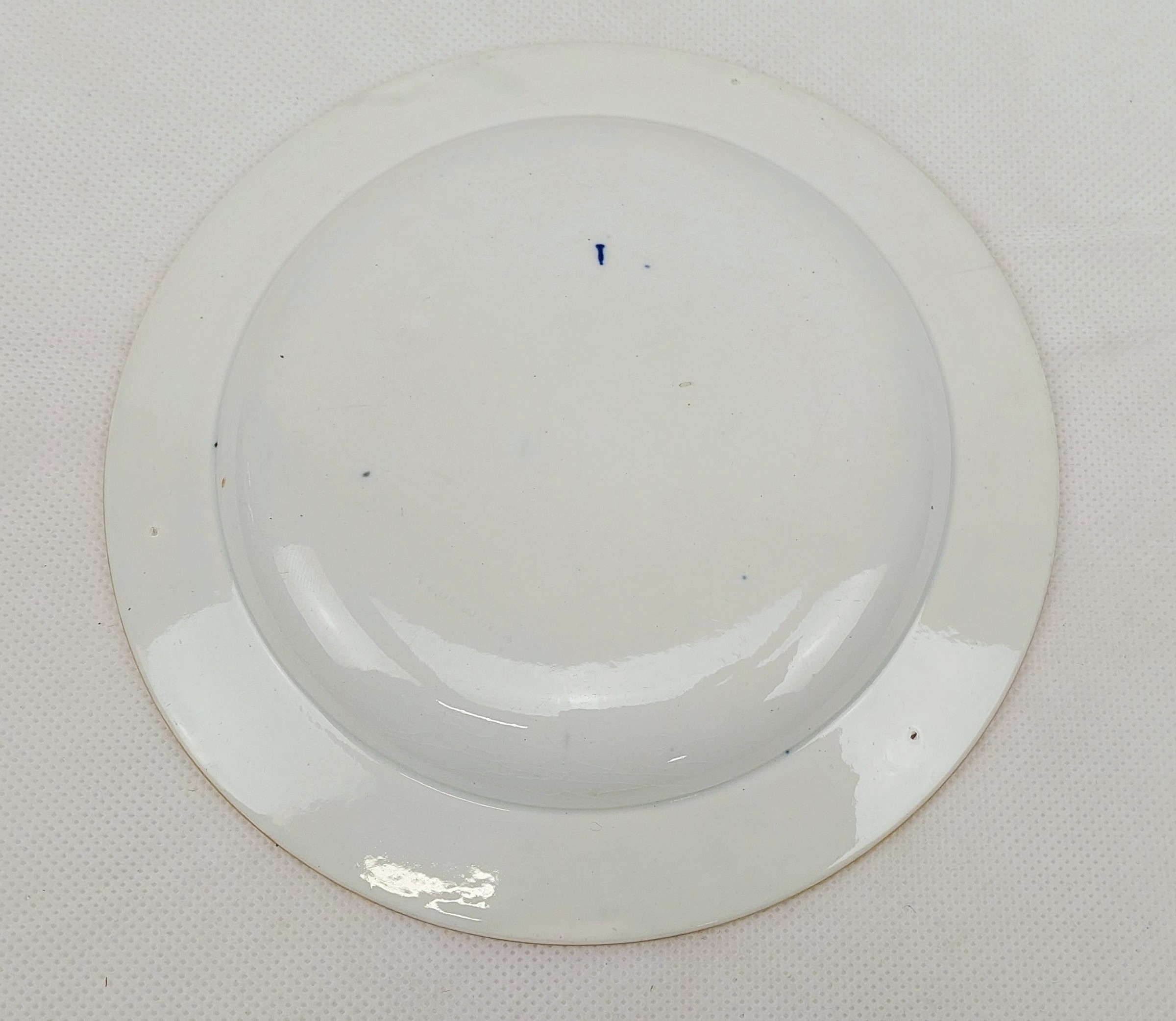 Pair Of 19th Century Wedgwood Plates With Pearlware Transfer Decoration - Image 9