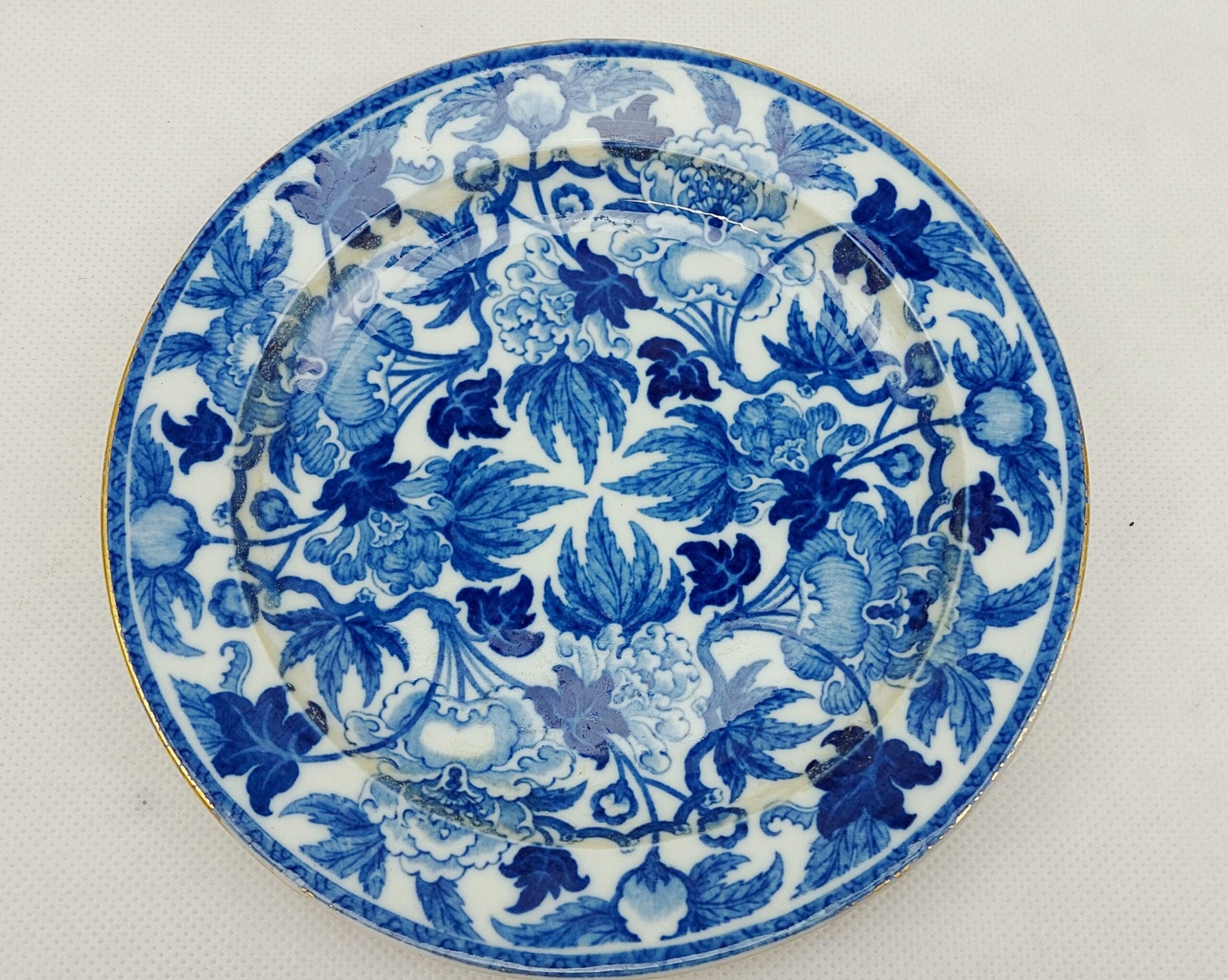Pair Of 19th Century Wedgwood Plates With Pearlware Transfer Decoration - Image 3