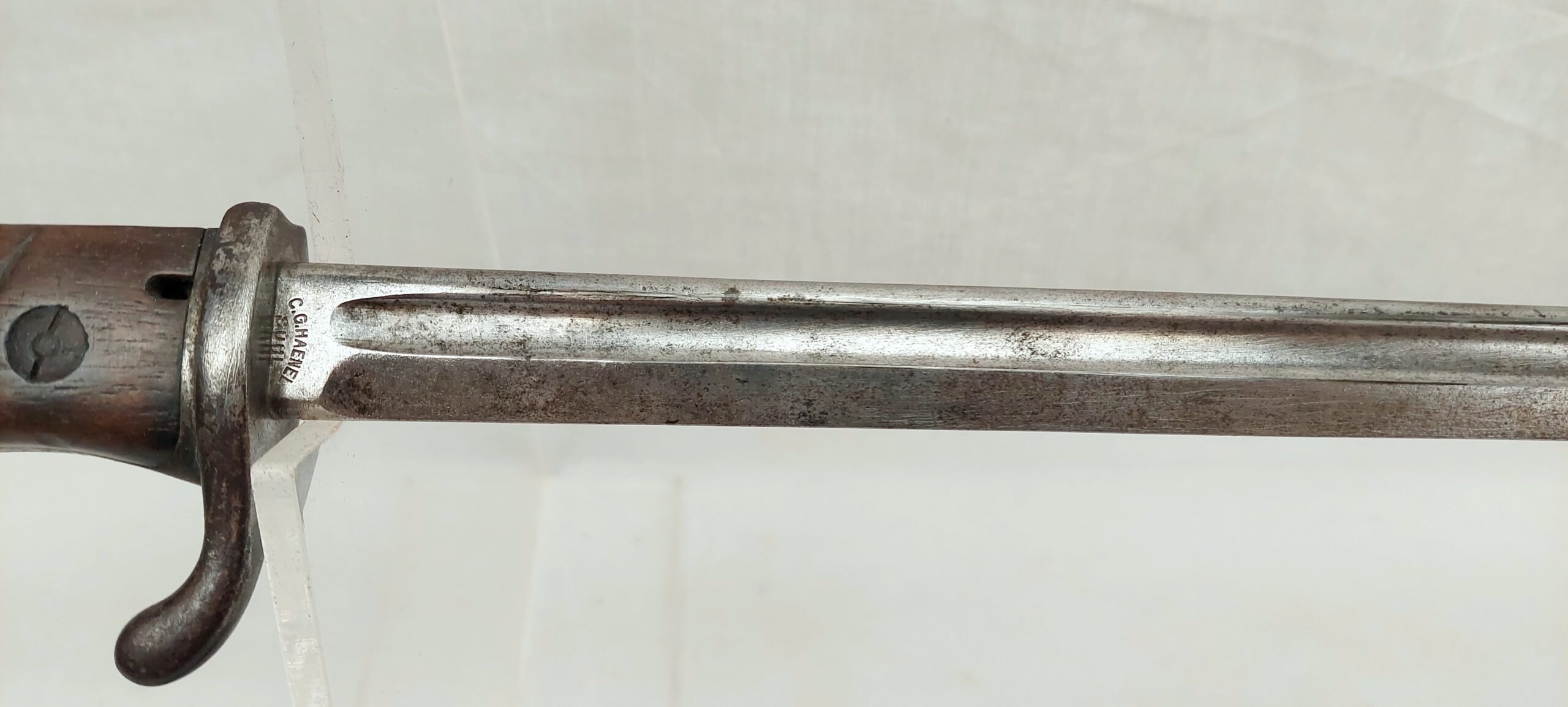 WW1 German Gew98 First Pattern Mauser Bayonet Dated 1907 with Scabbard - Image 18